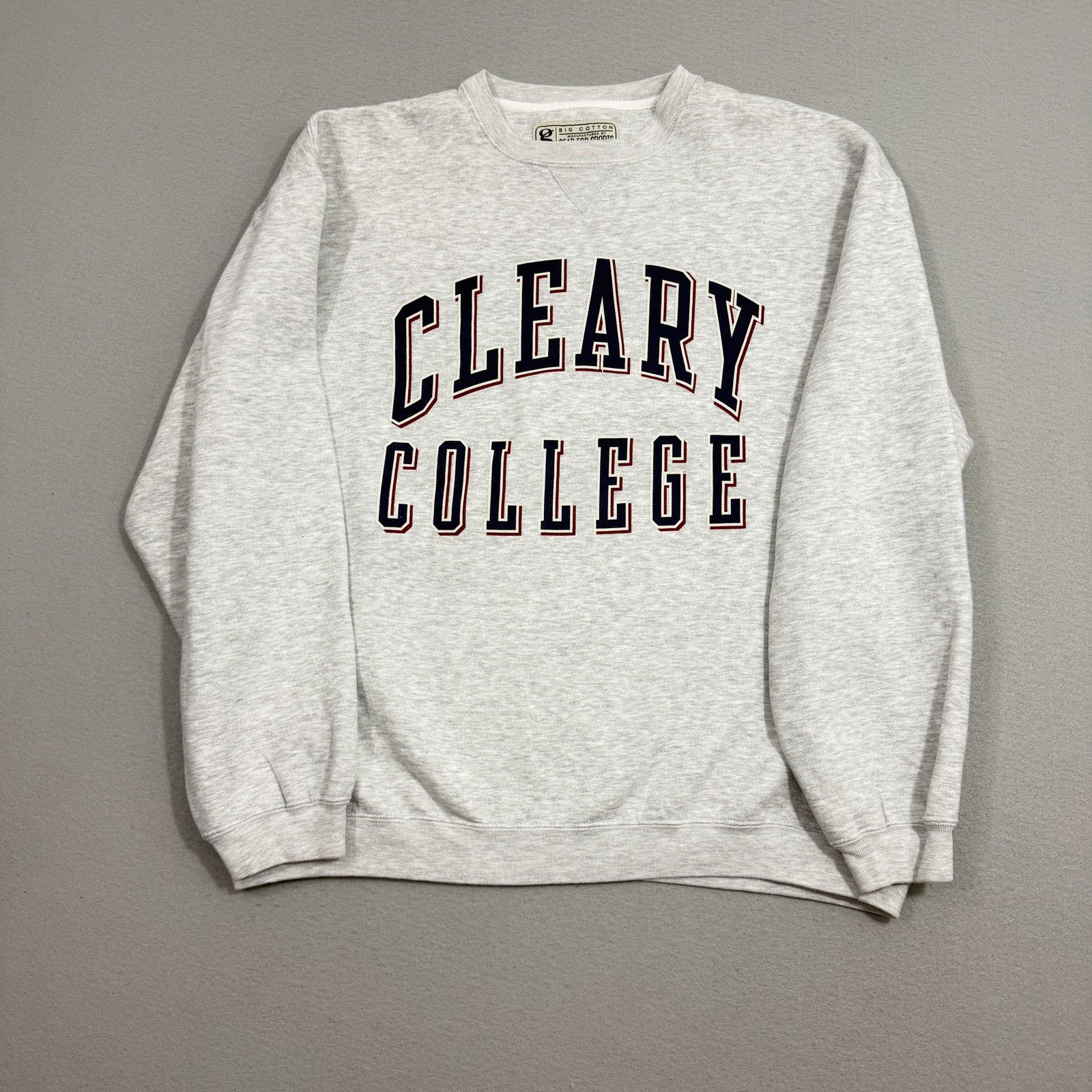 Vintage Vintage Cleary University College Sweatshirt Extra Large Size US XL / EU 56 / 4 - 1 Thumbnail