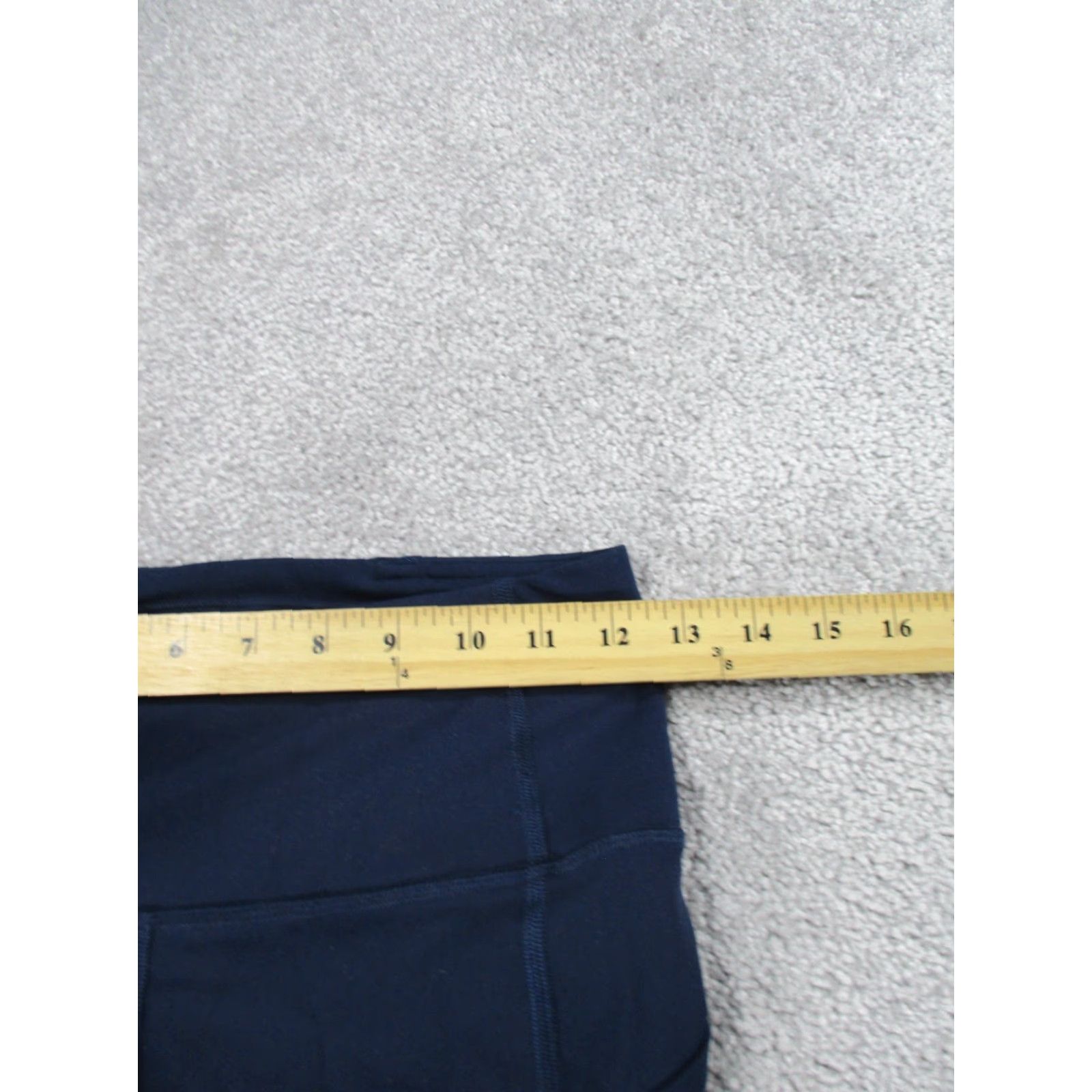 Lululemon VINTAGE Lululemon Leggings Womens 4 Pace Rival HR Crop Athletic Activewear Running Jogging Navy Blue 90s Women Size 27" / US 4 / IT 40 - 7 Thumbnail