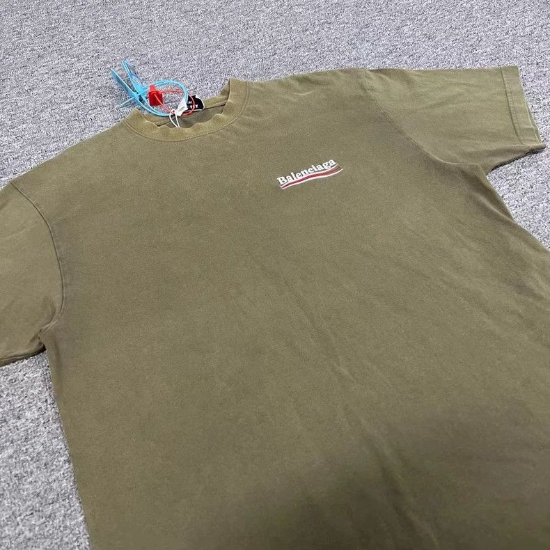 Balenciaga Balenciaga Cola Embroidered Short Sleeve Tee Size US S / EU 44-46 / 1 - 3 Thumbnail