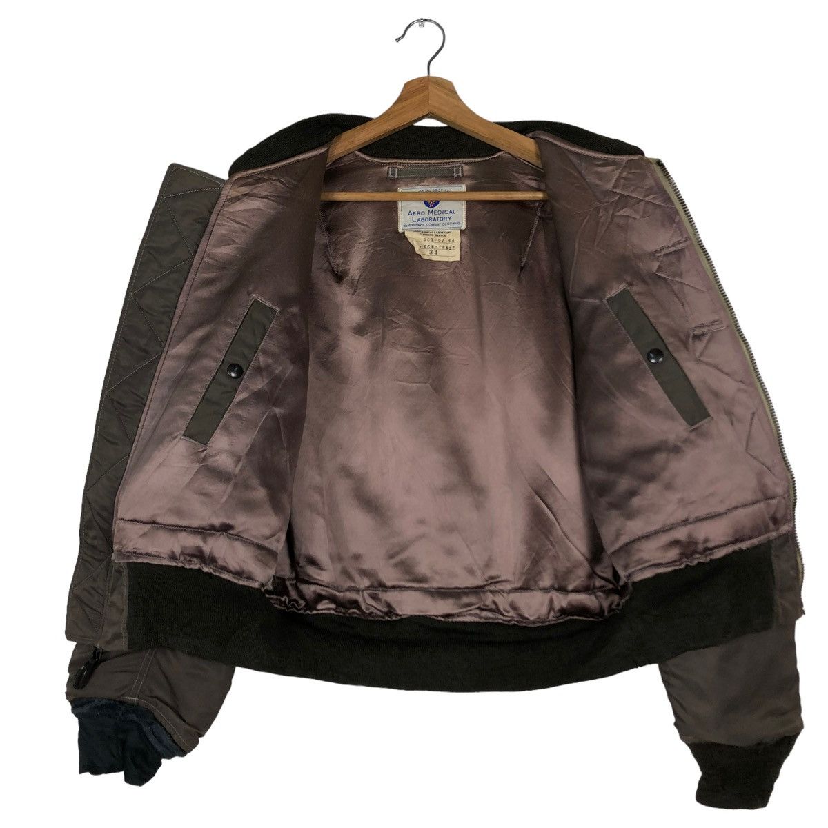 Buzz Rickson's 🔥80’s Vintage Bomber Jacket Riot Aero Medical Pherrow’s Size US S / EU 44-46 / 1 - 14 Thumbnail