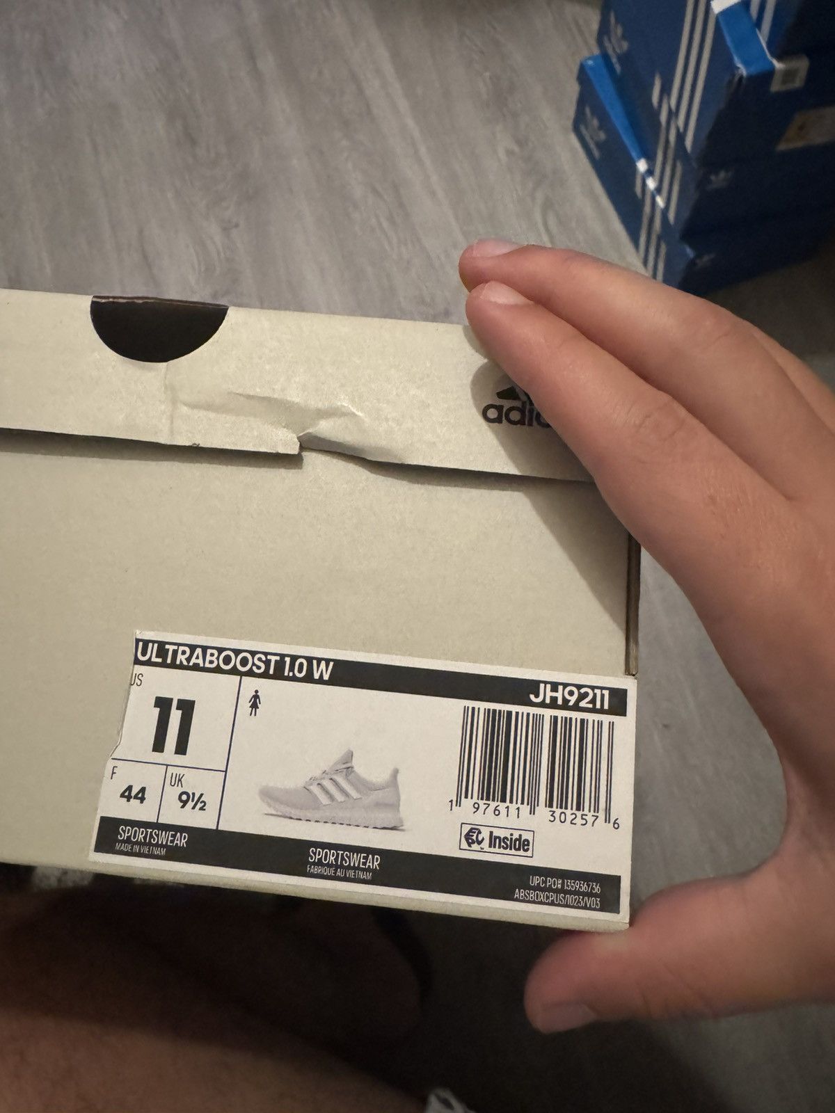 Adidas Adidas ultraboost 1.0 ivory running jogging shoes jh9211 Size US 11 / IT 41 - 5 Thumbnail