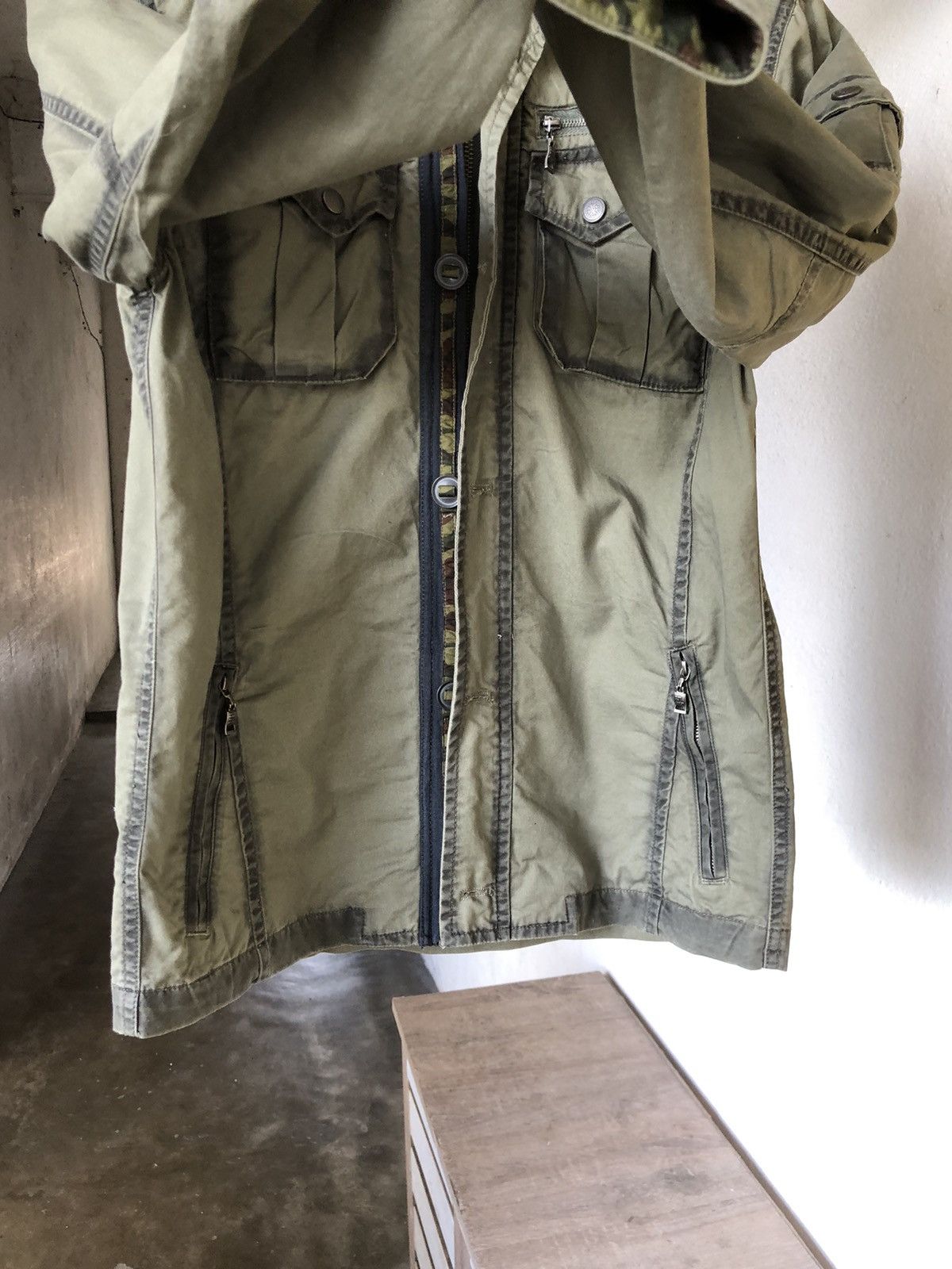 If Six Was Nine Nice🔥 Semantic Design Bondage Punk Jacket Size L / US 10 / IT 46 - 7 Thumbnail