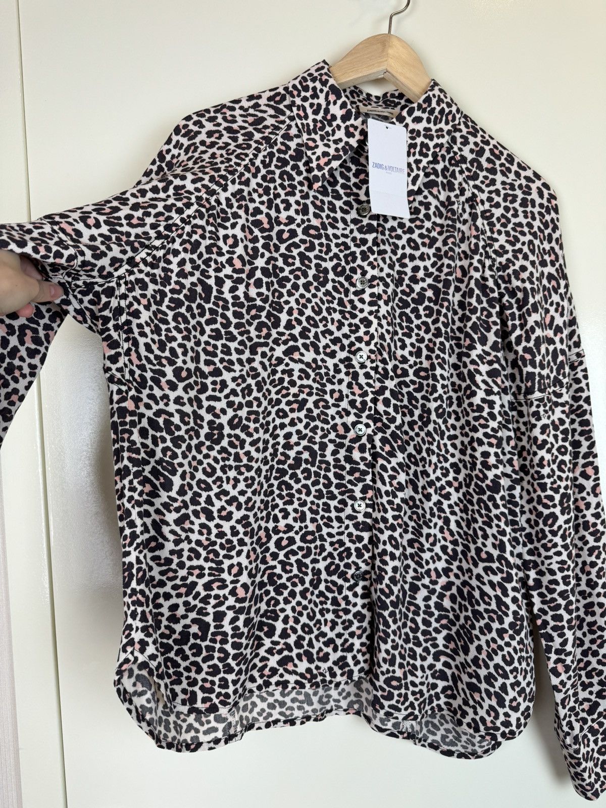 Western Rise × Zadig & Voltaire Zadig Voltaire rock western cowboy style shirt button blouse Size M / US 6-8 / IT 42-44 - 6 Thumbnail