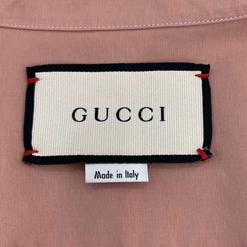 Gucci Gucci Lapel single-breasted long-sleeved brown long-sleeved Size US M / EU 48-50 / 2 - 5 Thumbnail