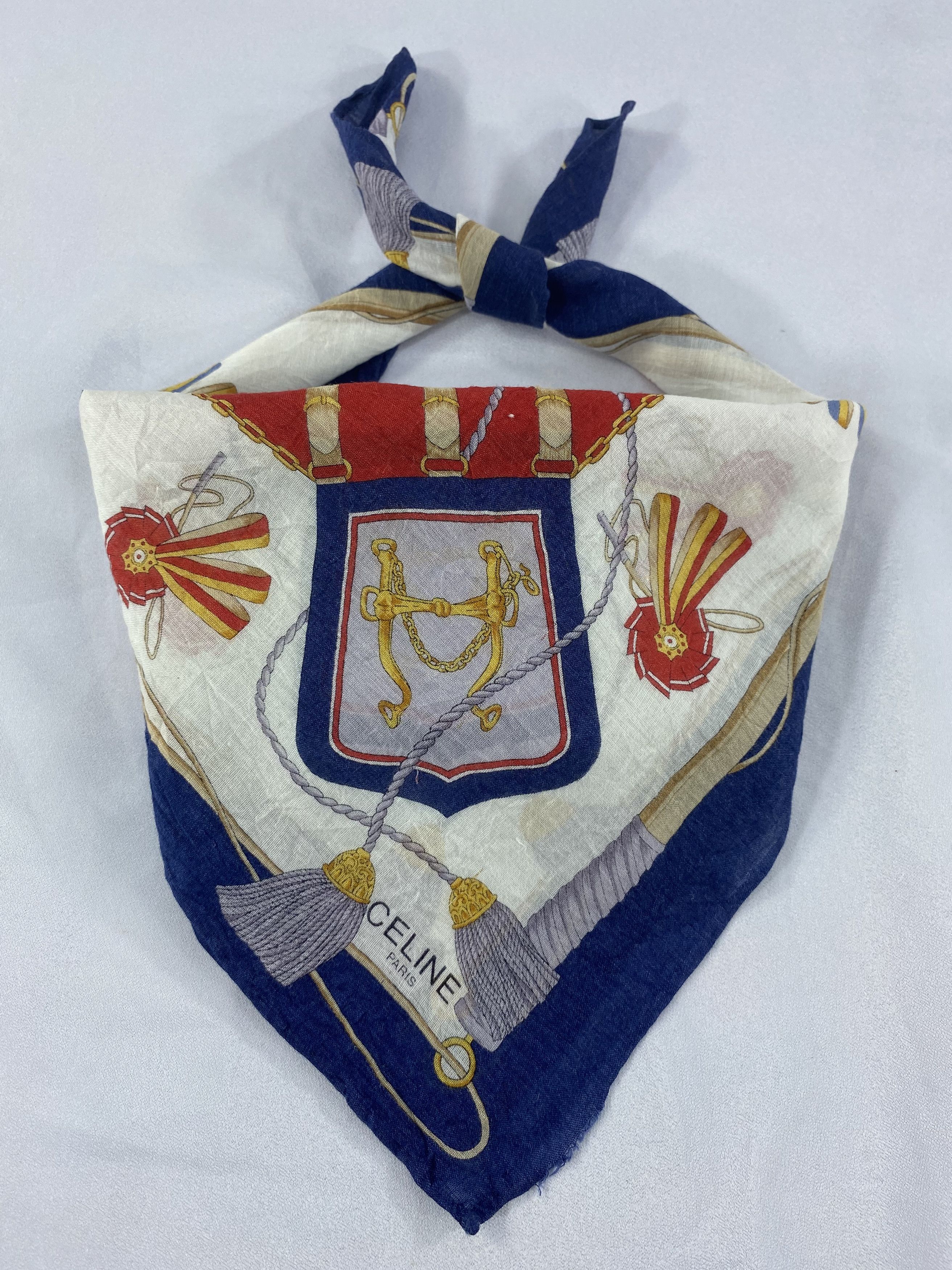 Celine Celine Handkerchief / Bandana / Neckerchief Size ONE SIZE - 2 Thumbnail