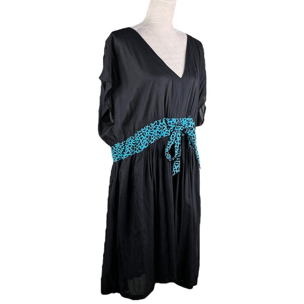 Other Swimsuits For All Coverup Dress 14/16 Black Belt New Size XL / US 12-14 / IT 48-50 - 9 Thumbnail
