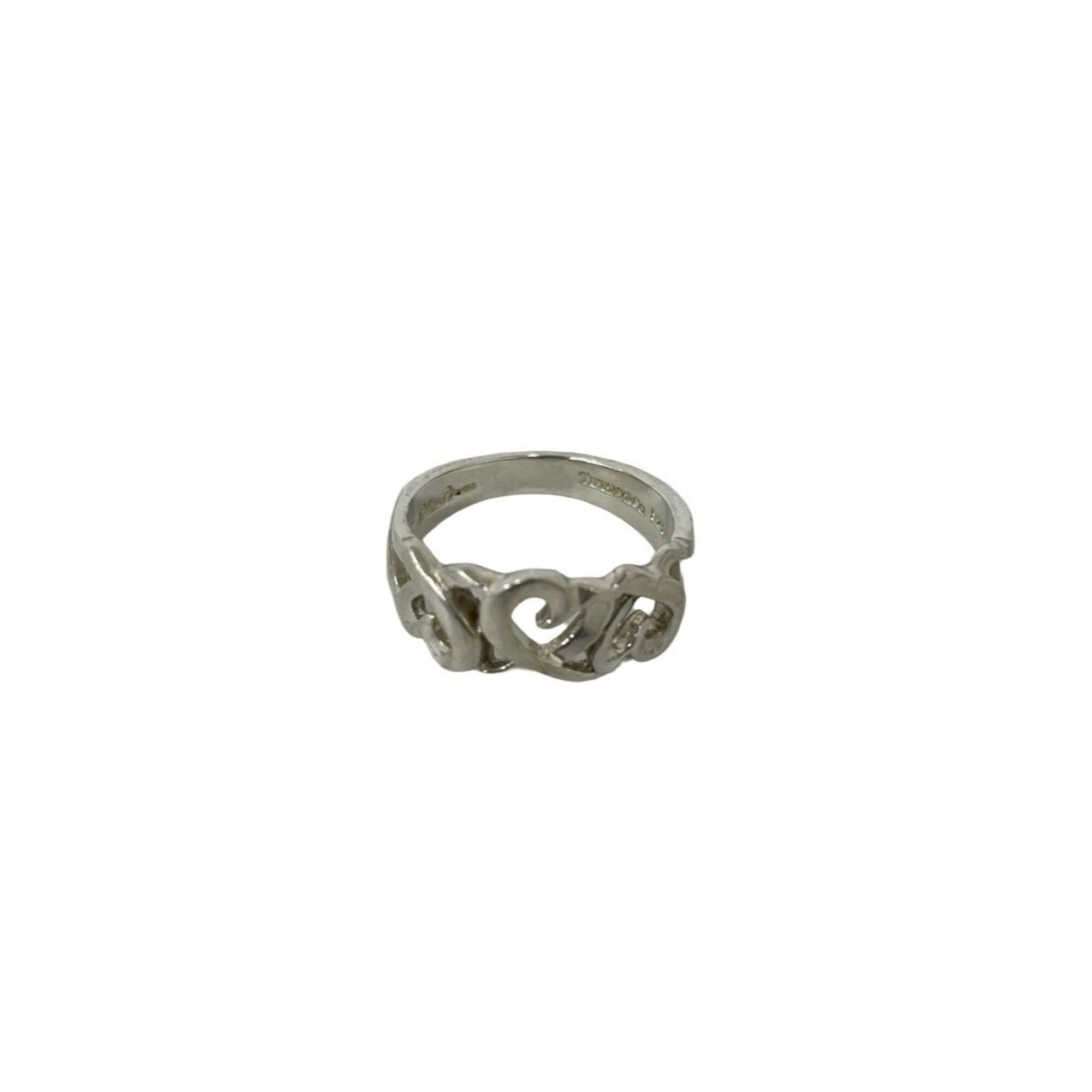 Tiffany & Co. TIFFANY&Co. Tiffany Vintage Loving Heart Ring, Sterling Silver 925, Accessory, Silver, 37507 Size ONE SIZE - 1 Thumbnail
