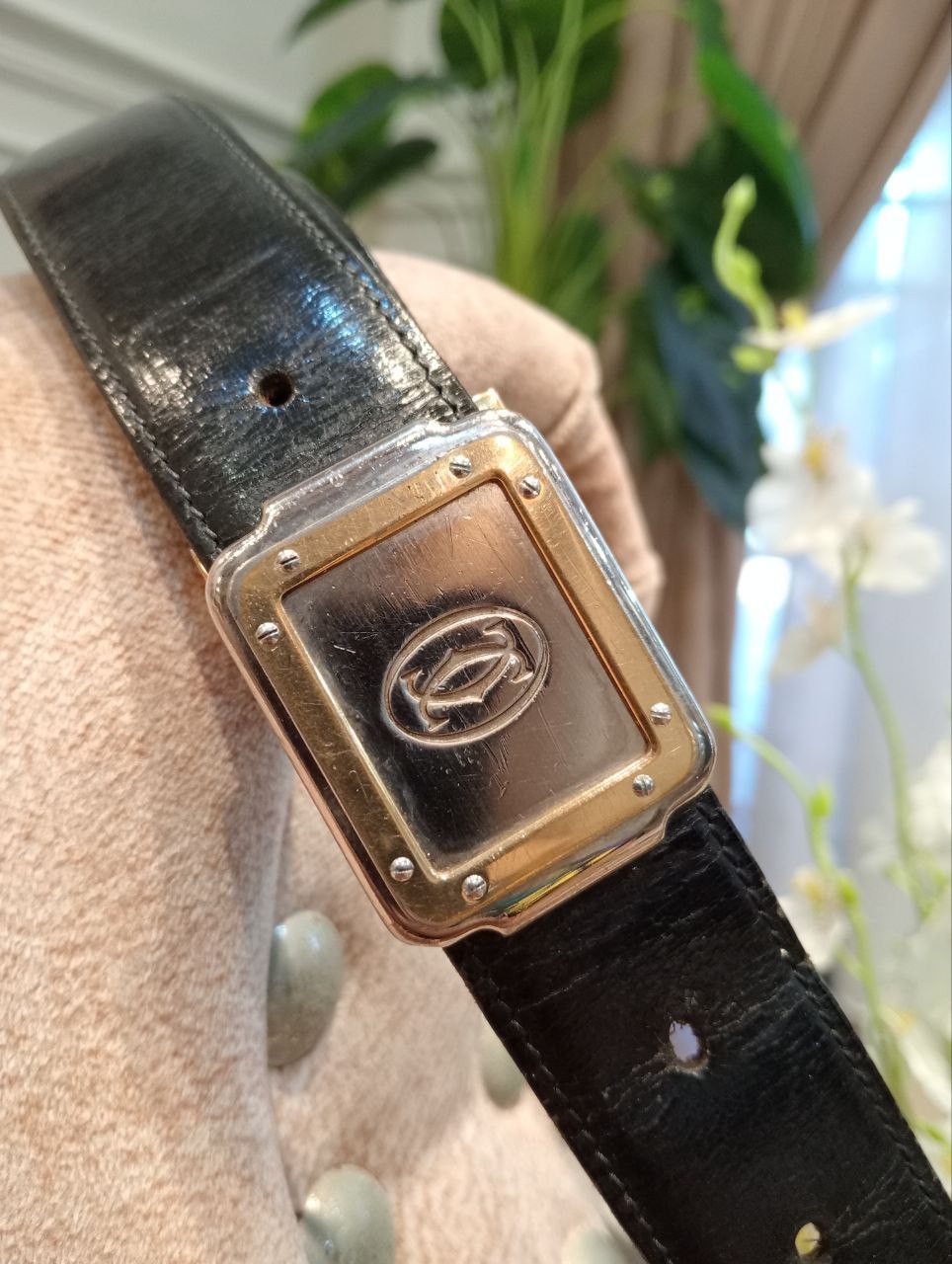 Cartier LUXURY CARTIER VINTAGE LEATHER BELT Size ONE SIZE - 3 Thumbnail