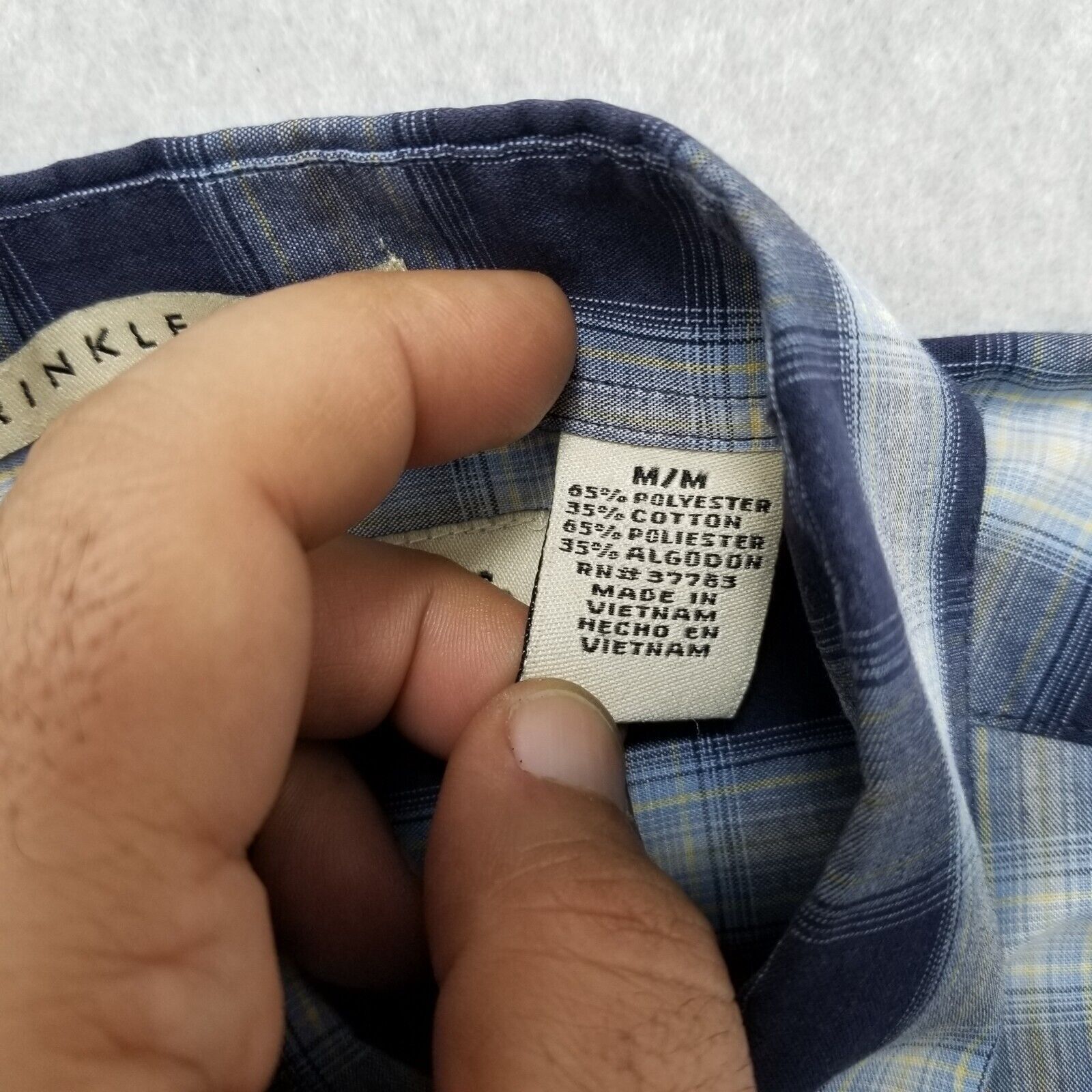 Other Munsingwear Shirt Mens Medium Plaid Button Up Short Sleeve Size US M / EU 48-50 / 2 - 3 Thumbnail