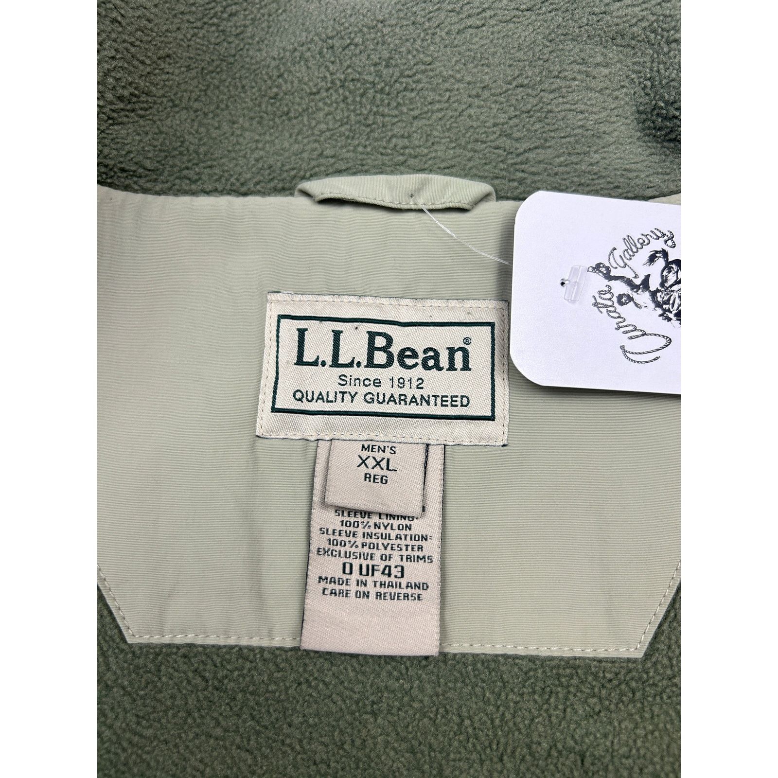 Vintage Vintage LL Bean Fleece Lined Nylon Bomber Jacket Size XXL Size US XXL / EU 58 / 5 - 3 Thumbnail