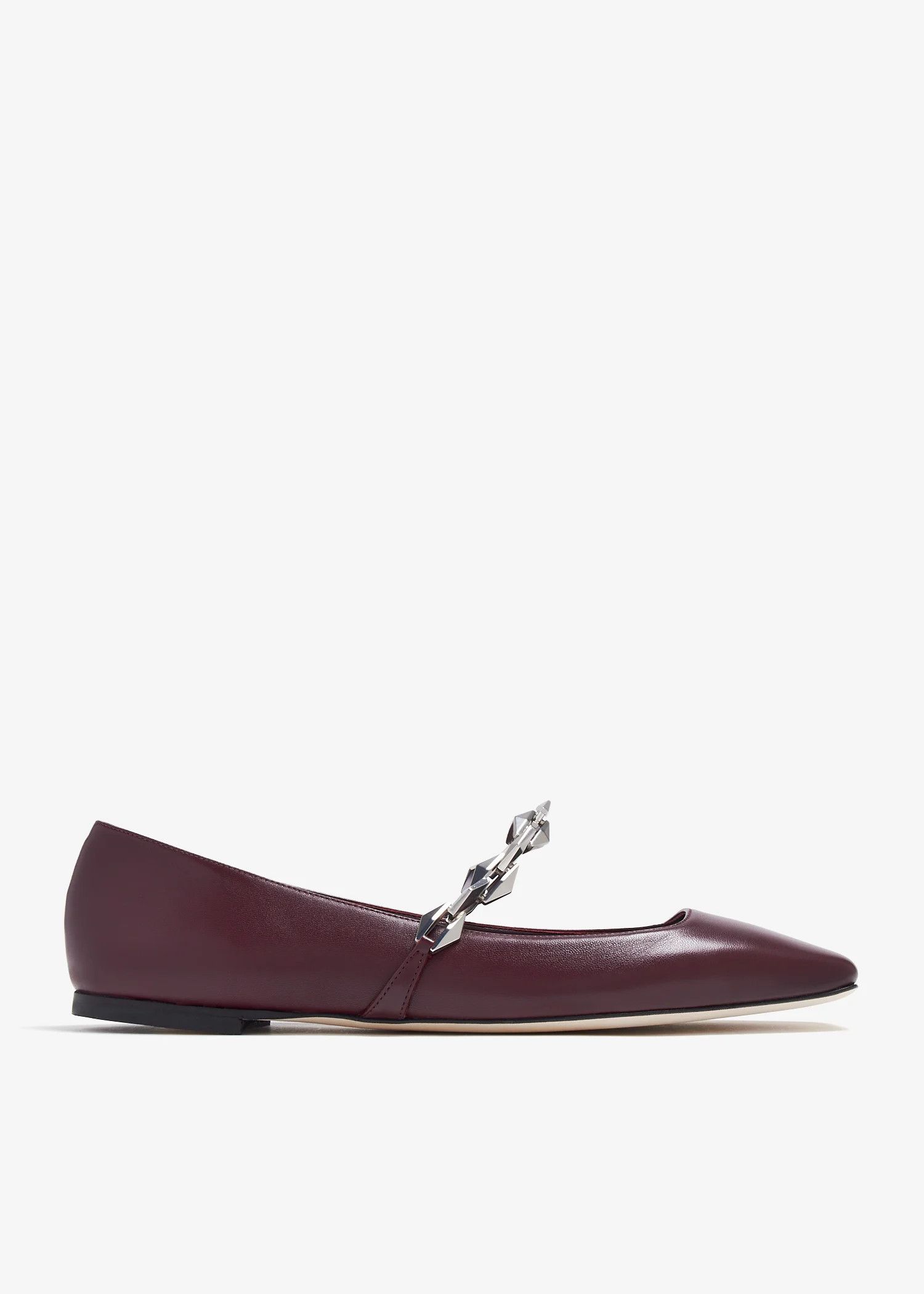 Jimmy Choo o1s22i1n1024 Diamond Tilda Ballet Flats in Purple Size US 11 / IT 41 - 1 Thumbnail