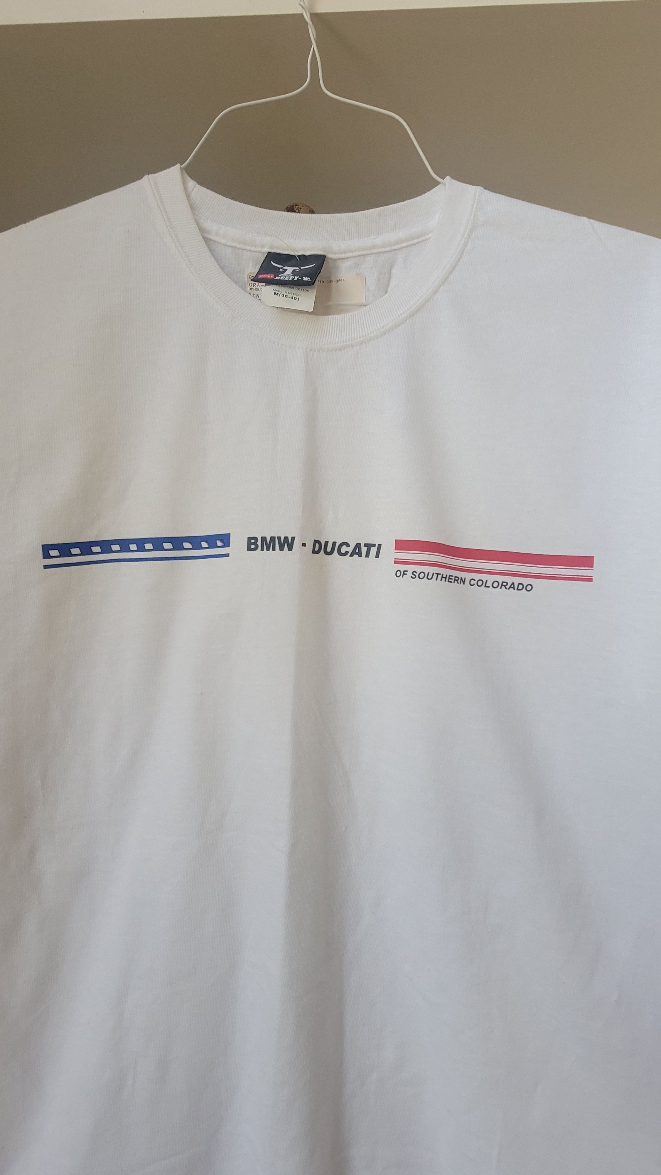 BMW × Ducati BMW x Ducati Dealership tshirt Size US M / EU 48-50 / 2 - 3 Thumbnail