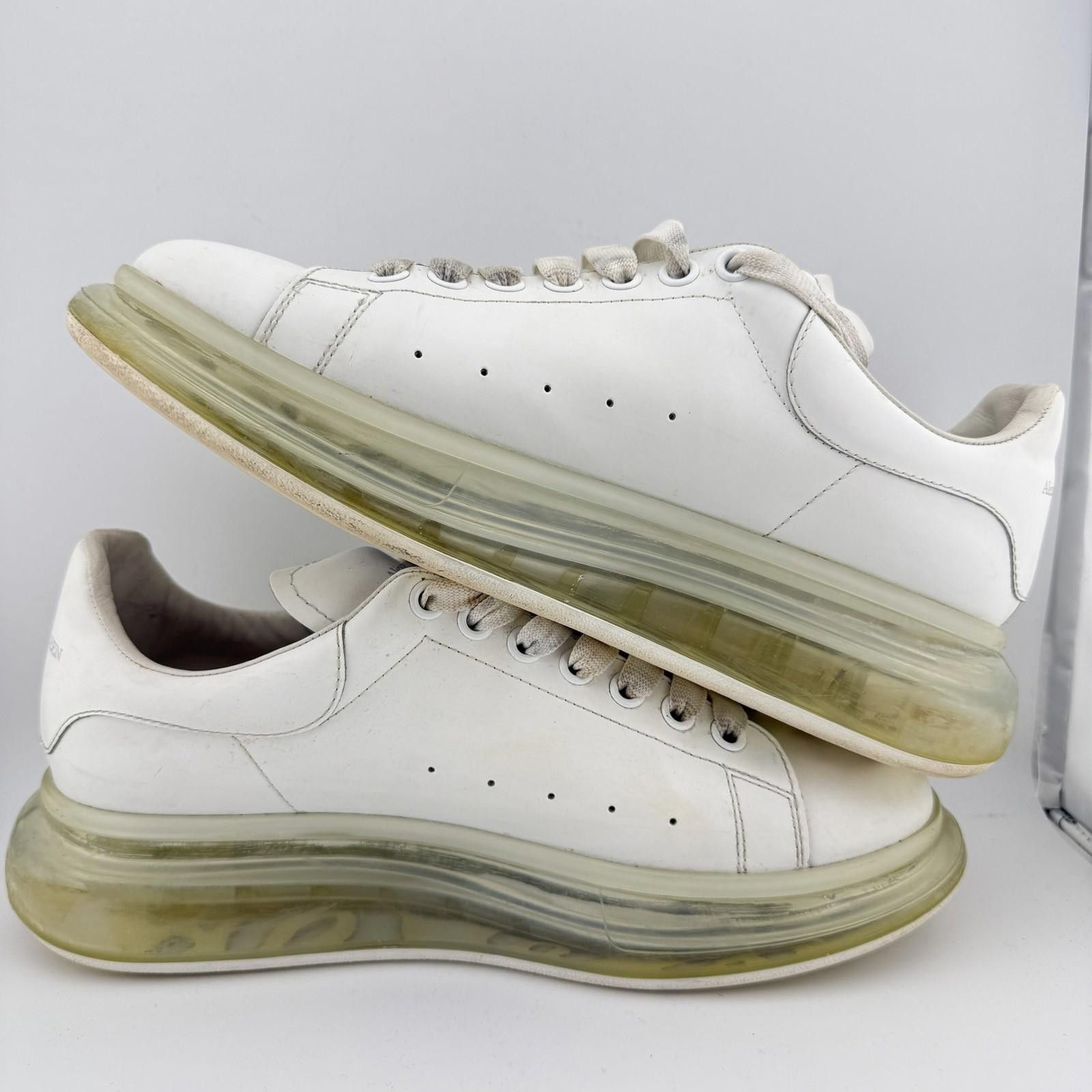 Alexander McQueen Alexander McQueen Clear Sole Sneakers White EU 43 Used Size US 10 / EU 43 - 7 Thumbnail