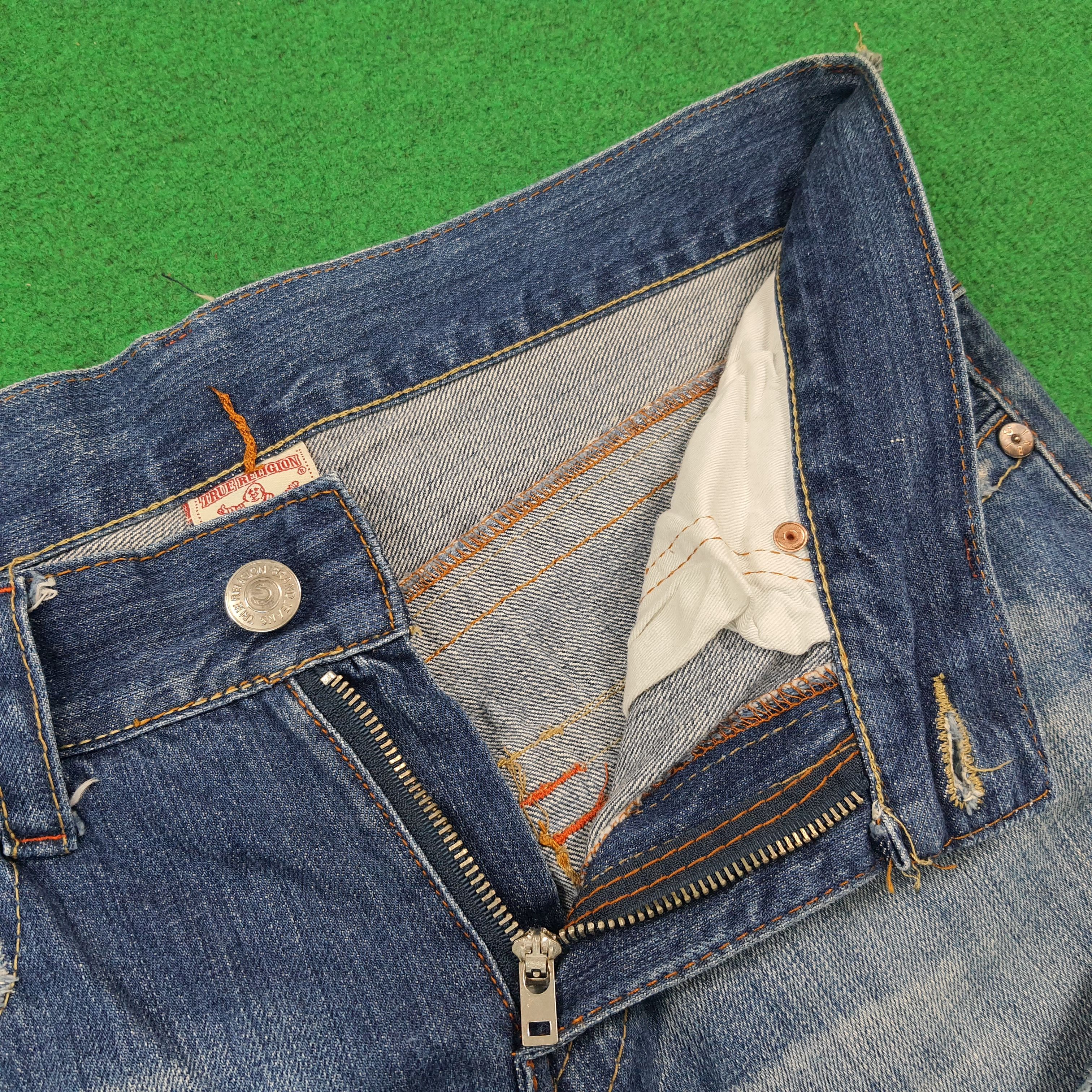 True Religion Vintage True Religion Joey Big Rig Grunge Jeans C297N18 Size US 35 - 7 Thumbnail