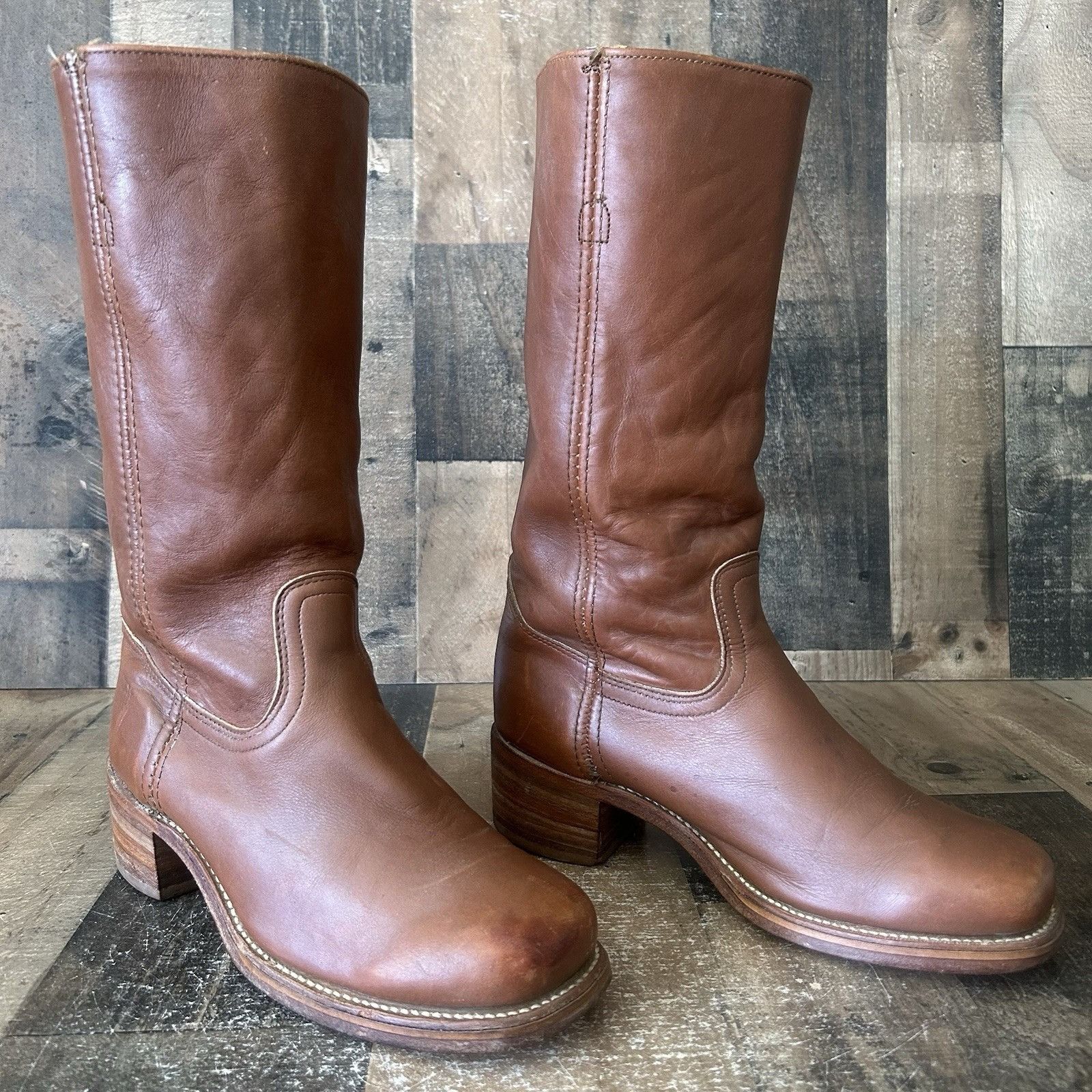Frye Frye 2955 White Label Tall Campus Boots Mens 9.5 D Size US 9.5 / EU 42-43 - 2 Thumbnail