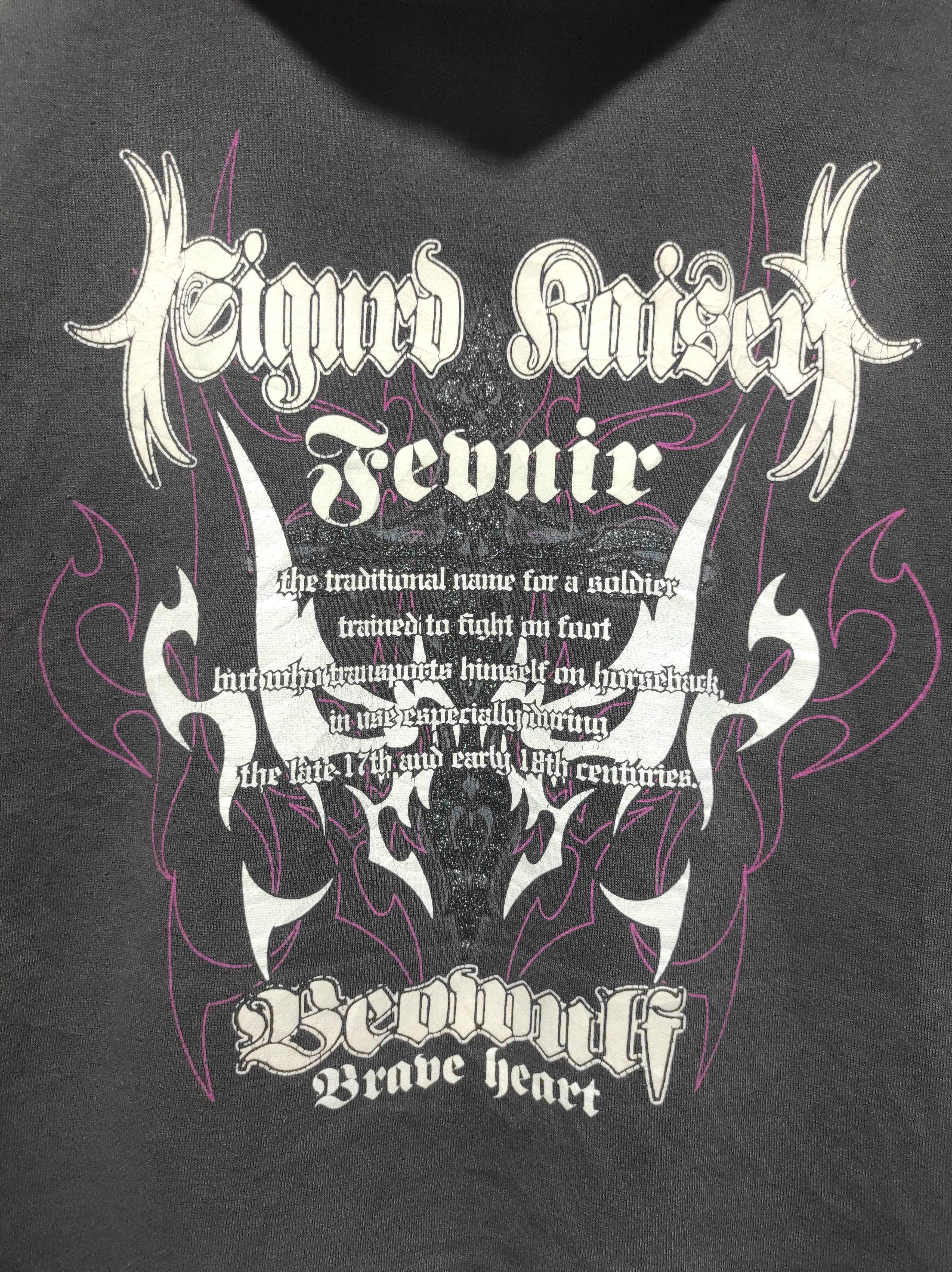 Affliction Beaumere Poem Fur Hoodie IfSixWasNine LGB style Size US L / EU 52-54 / 3 - 21 Thumbnail