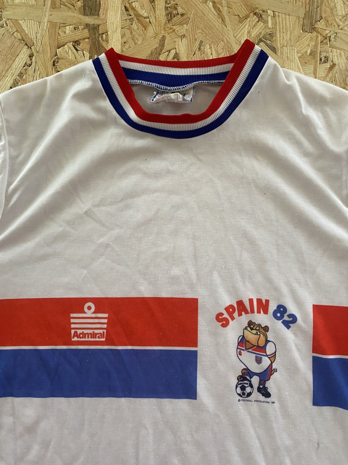 Other Admiral England World Cup 1981 1982 T shirt Jersey Size: M Size US M / EU 48-50 / 2 - 2 Thumbnail