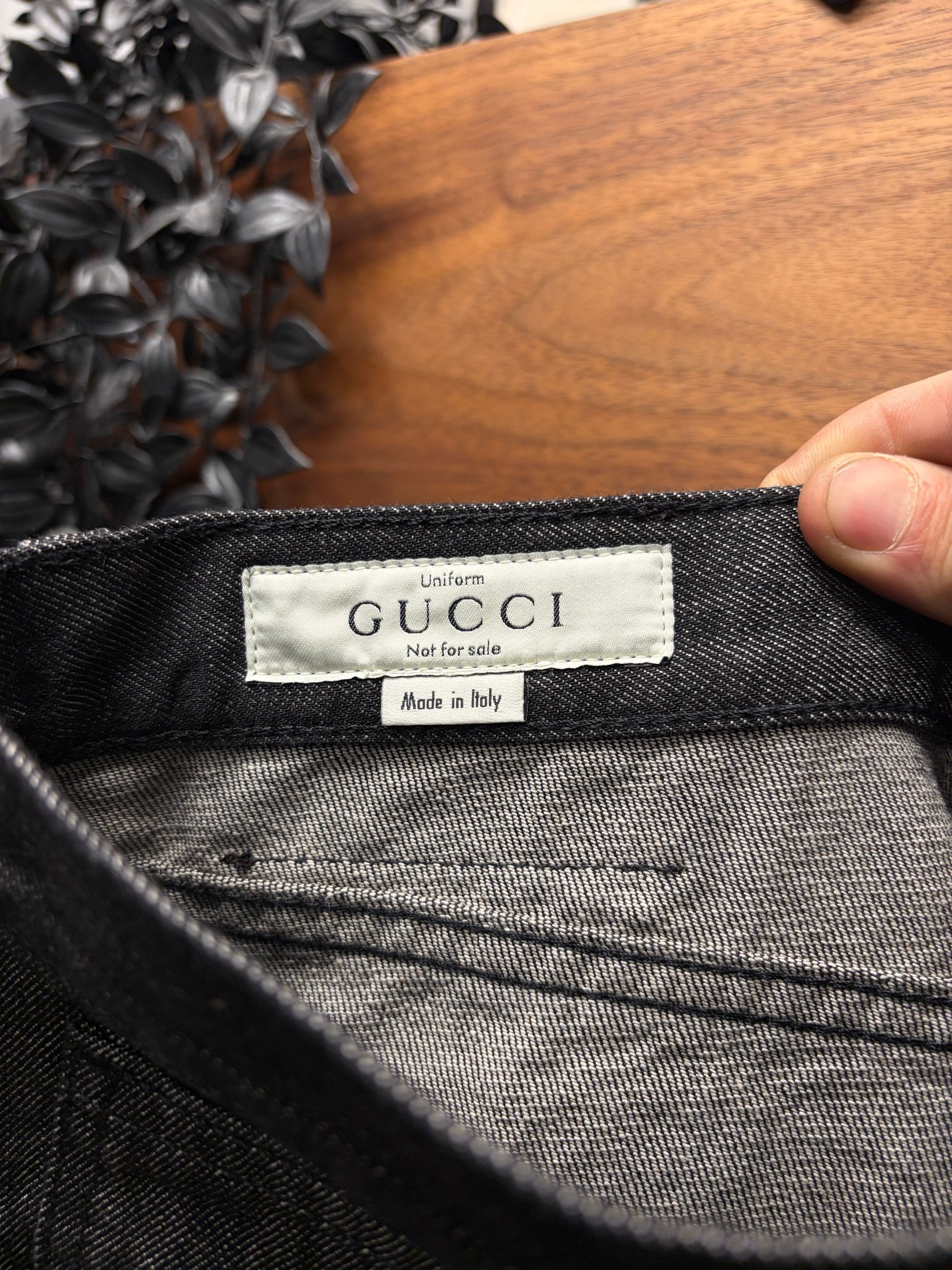 Gucci Gucci Staff Uniform Slim/Skinny Cut Released Hem Denim Size US 34 / EU 50 - 3 Thumbnail