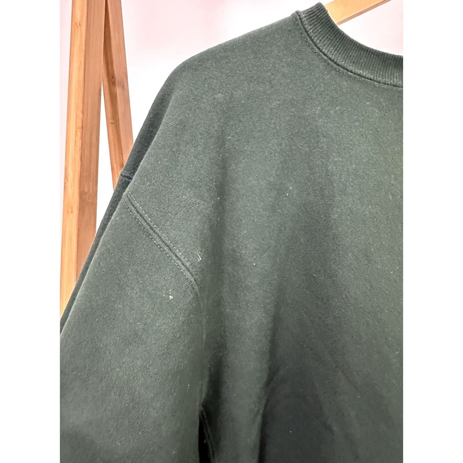 Champion VINTAGE Champion Sweatshirt Hoodie XXXL Green Eyeless Crewneck Reverse Weave 90s RARE Mens Size US XXL / EU 58 / 5 - 5 Thumbnail
