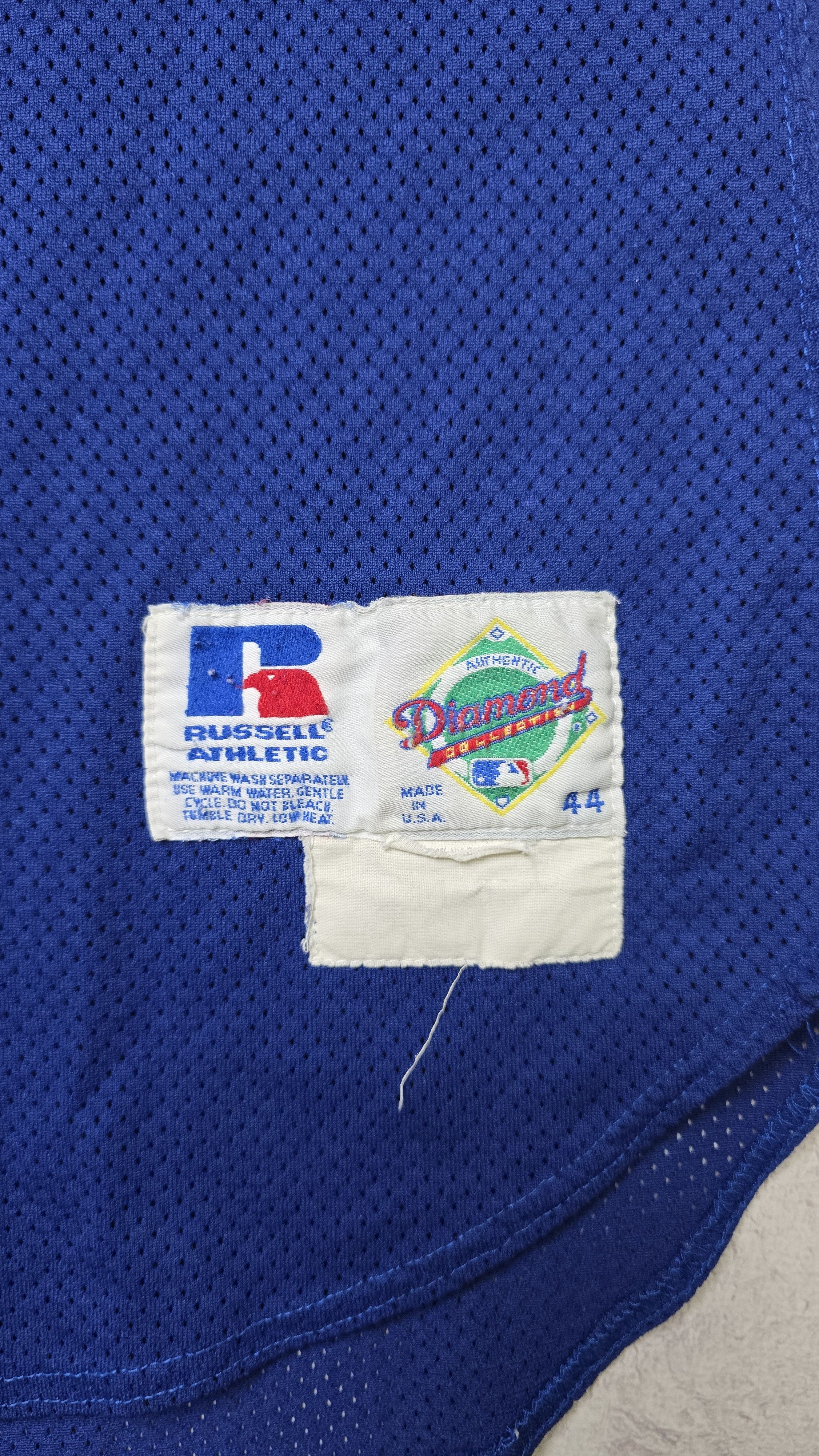 Russell Athletic Texas Rangers Team Issued BP Jersey #62 Men’s L 44 1990s USA Size US L / EU 52-54 / 3 - 15 Thumbnail