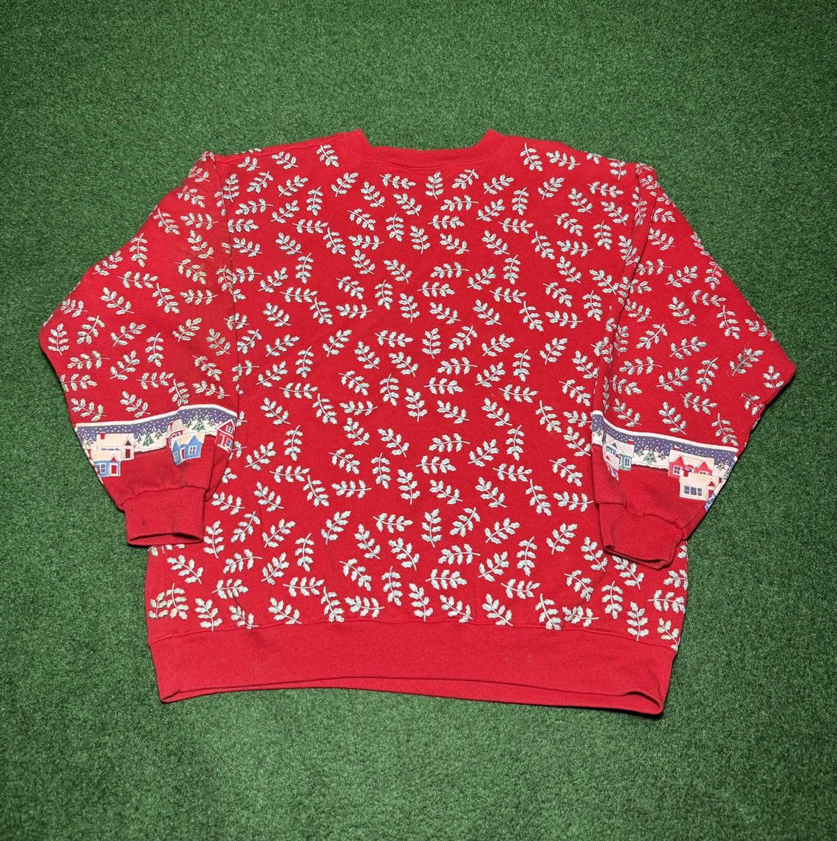 Vintage Vintage 80s 90s Christmas Retro Puff Red Sm Ugly Sweater Size S / US 4 / IT 40 - 2 Thumbnail