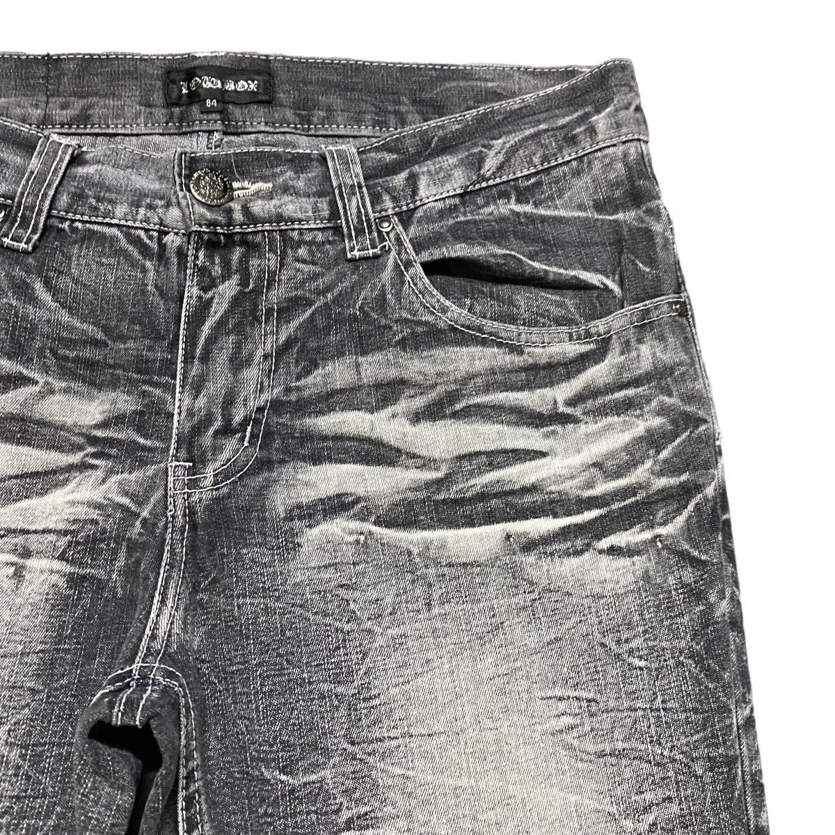 Japanese Brand Japanese Brand Lowbox Crust Distressed Denim Jeans Acidwash Size US 32 / EU 48 - 5 Thumbnail