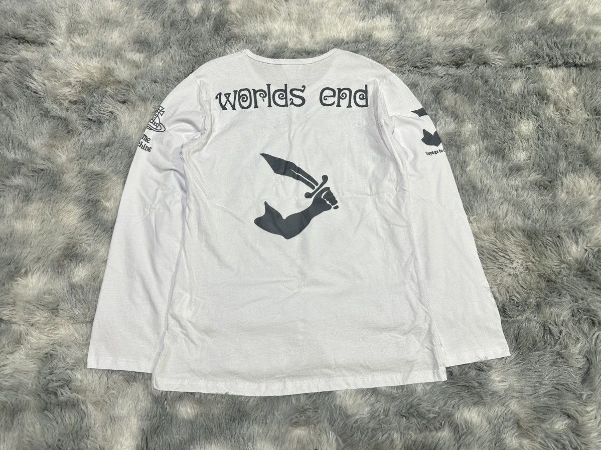 Vivienne Westwood 🔥Vintage Vivienne Westwood Worlds End Long Sleeve Shirt Size US L / EU 52-54 / 3 - 5 Thumbnail