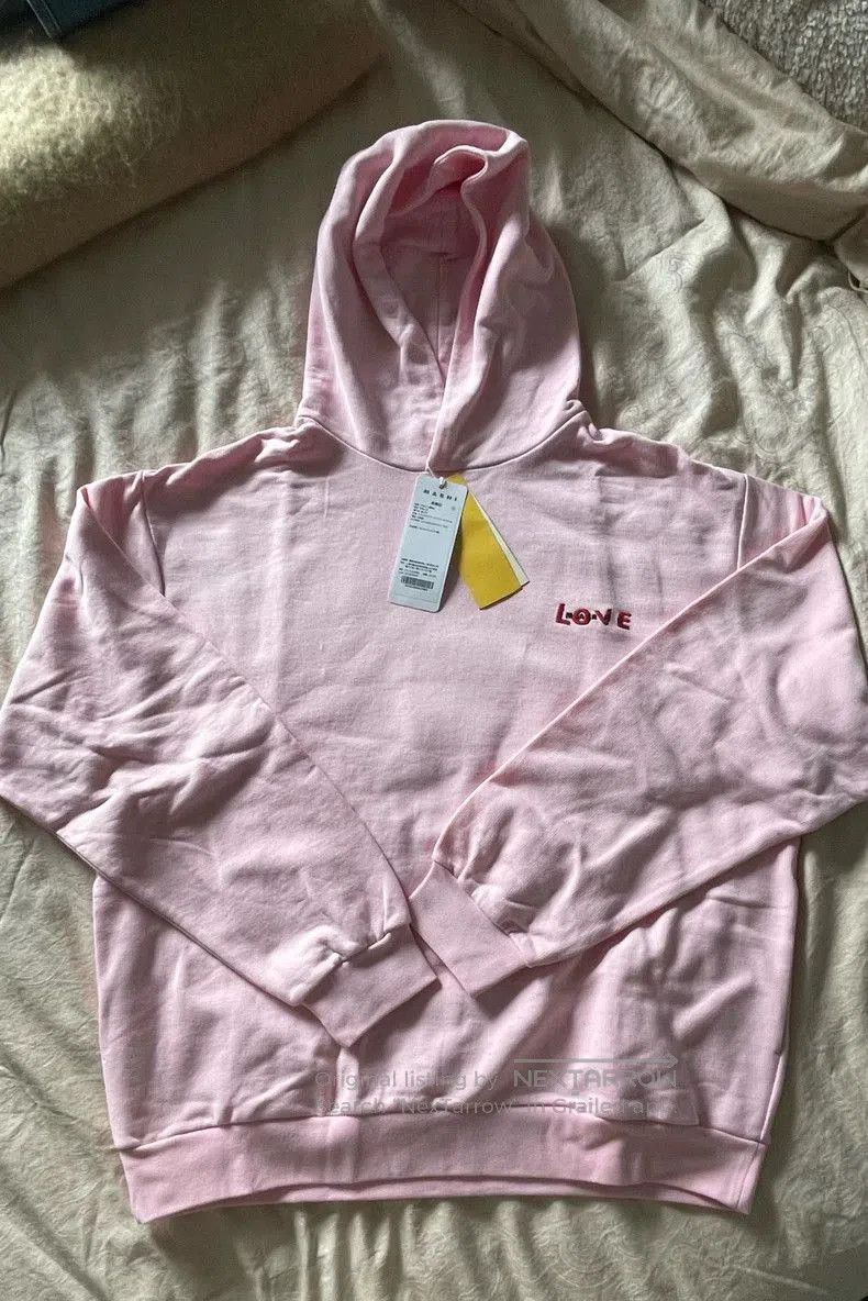 Marni Marni Pink Embroidered Men's Hoodie. Size US M / EU 48-50 / 2 - 1 Thumbnail