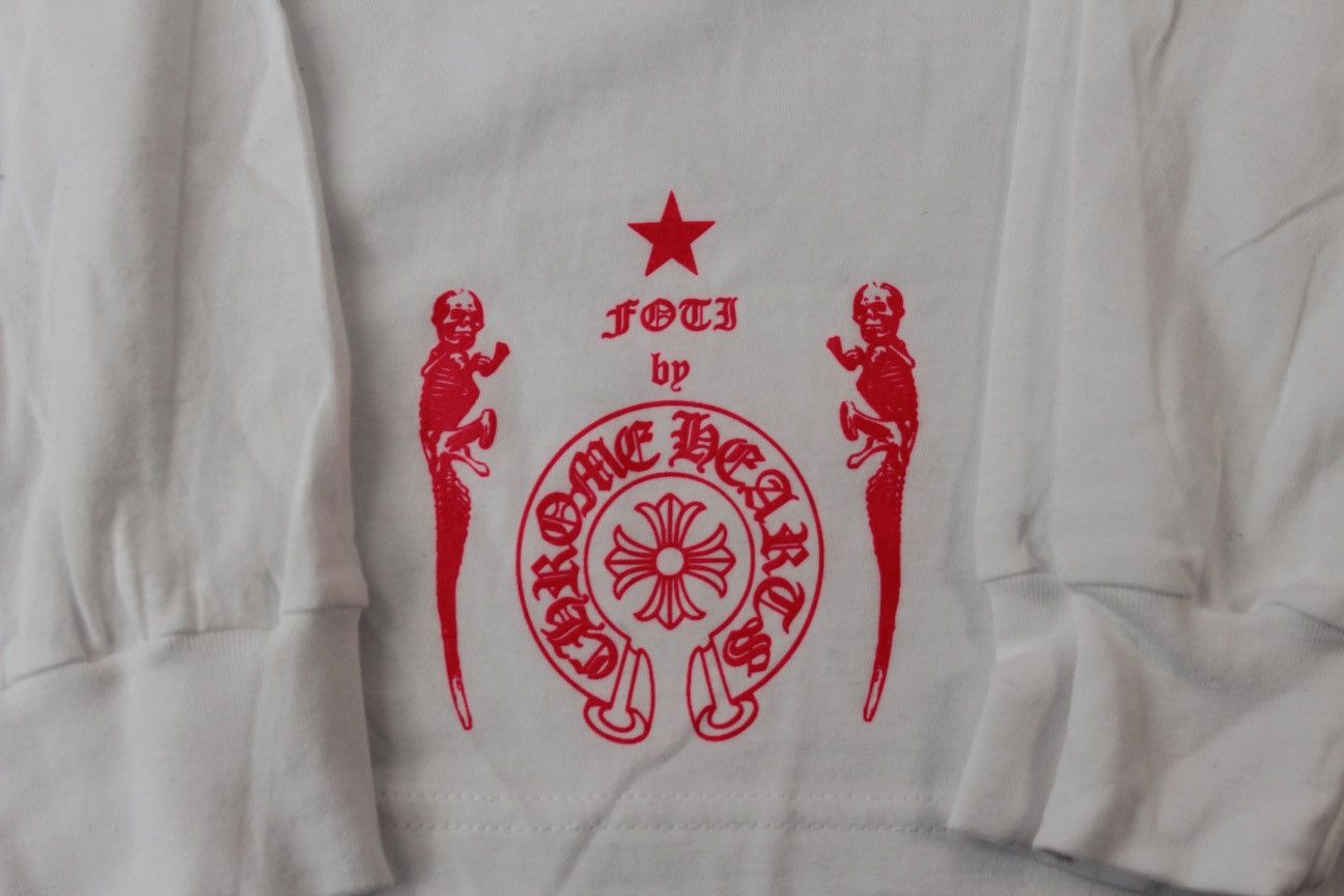 Chrome Hearts Chrome Hearts x Foti Logo Long Sleeve Tee Shirt Size US L / EU 52-54 / 3 - 9 Thumbnail