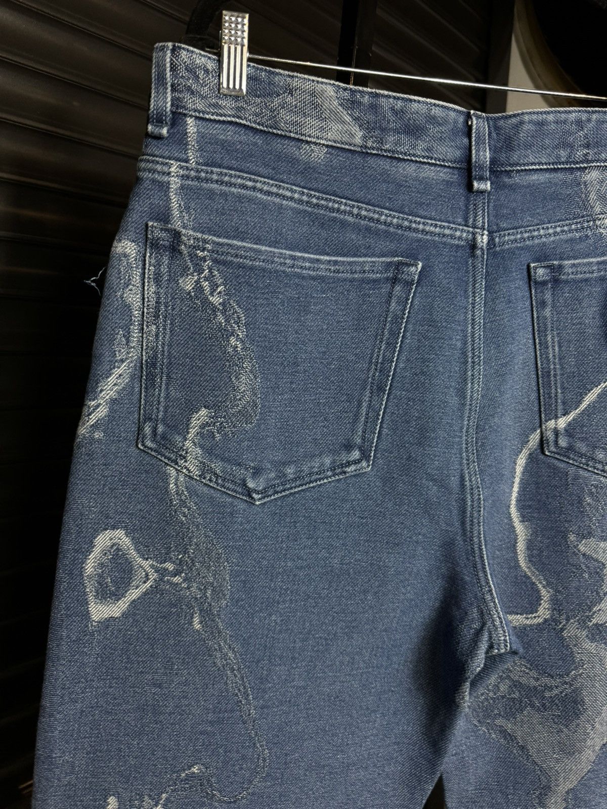 Fendi Fendi Roma Moonlight Relaxed Denim Jeans - 36/34 Size US 36 / EU 52 - 14 Thumbnail