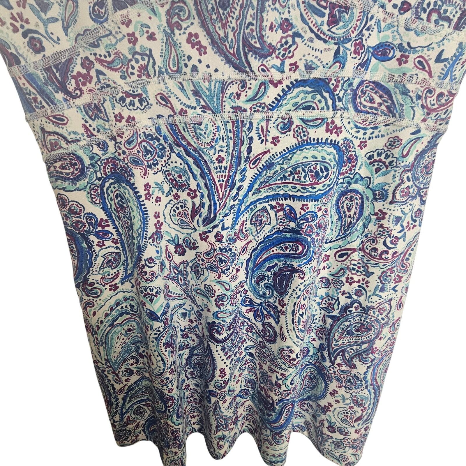 Titleist Title Nine Womens Dream Paisley Print Golf Dress M Stretch Size M / US 6-8 / IT 42-44 - 3 Thumbnail