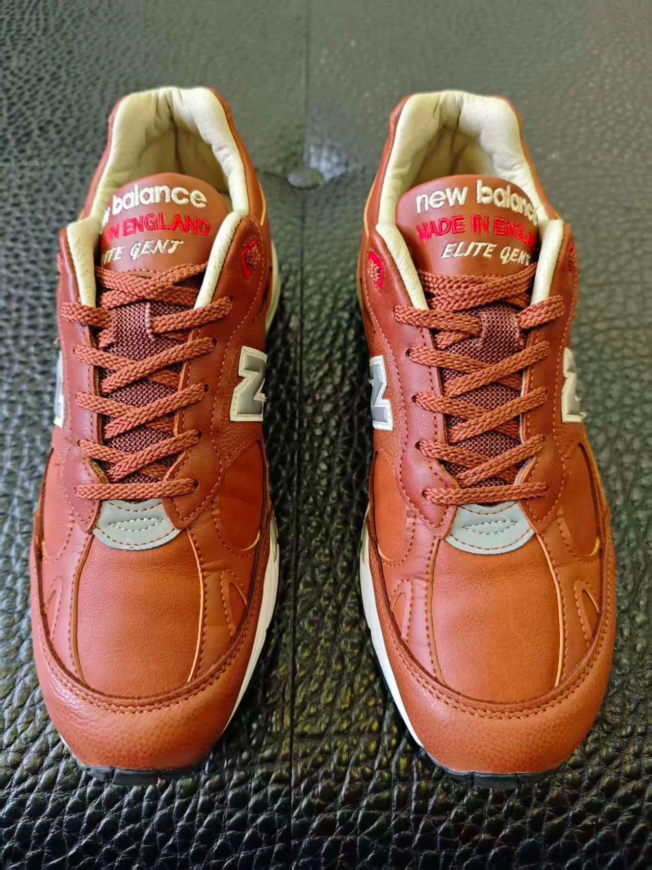 New Balance new balance 991 brown leather retro sneakers Size US 10.5 / EU 43-44 - 1 Thumbnail