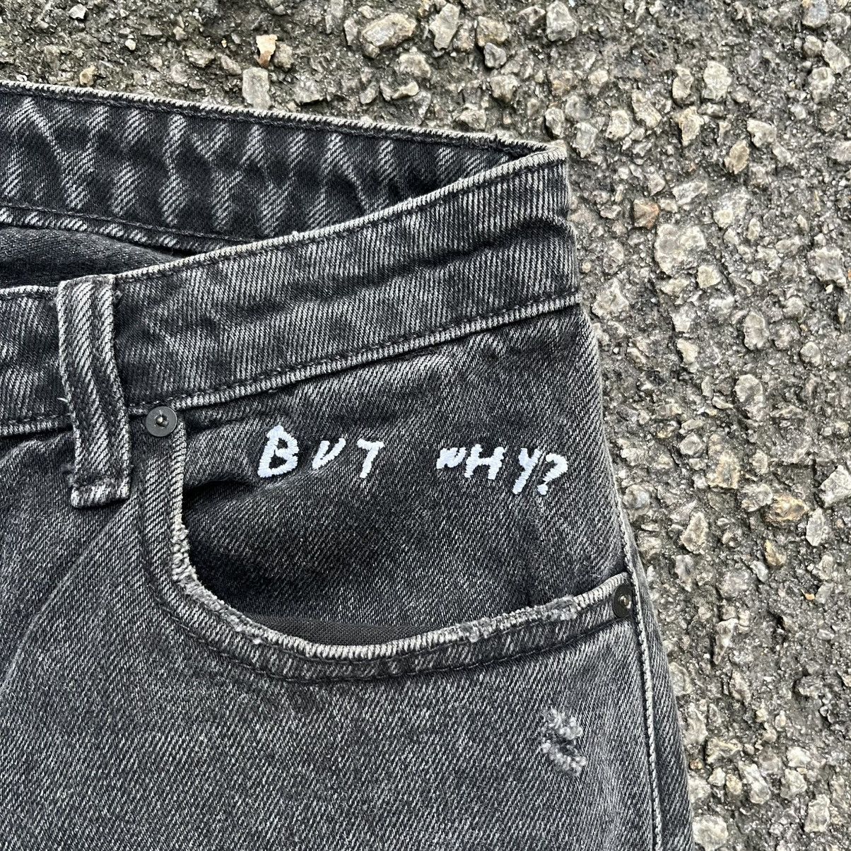 Alexander Wang Alexander Wang Cult “No After Party” Straight Leg Jeans Size 28" / US 6 / IT 42 - 7 Thumbnail