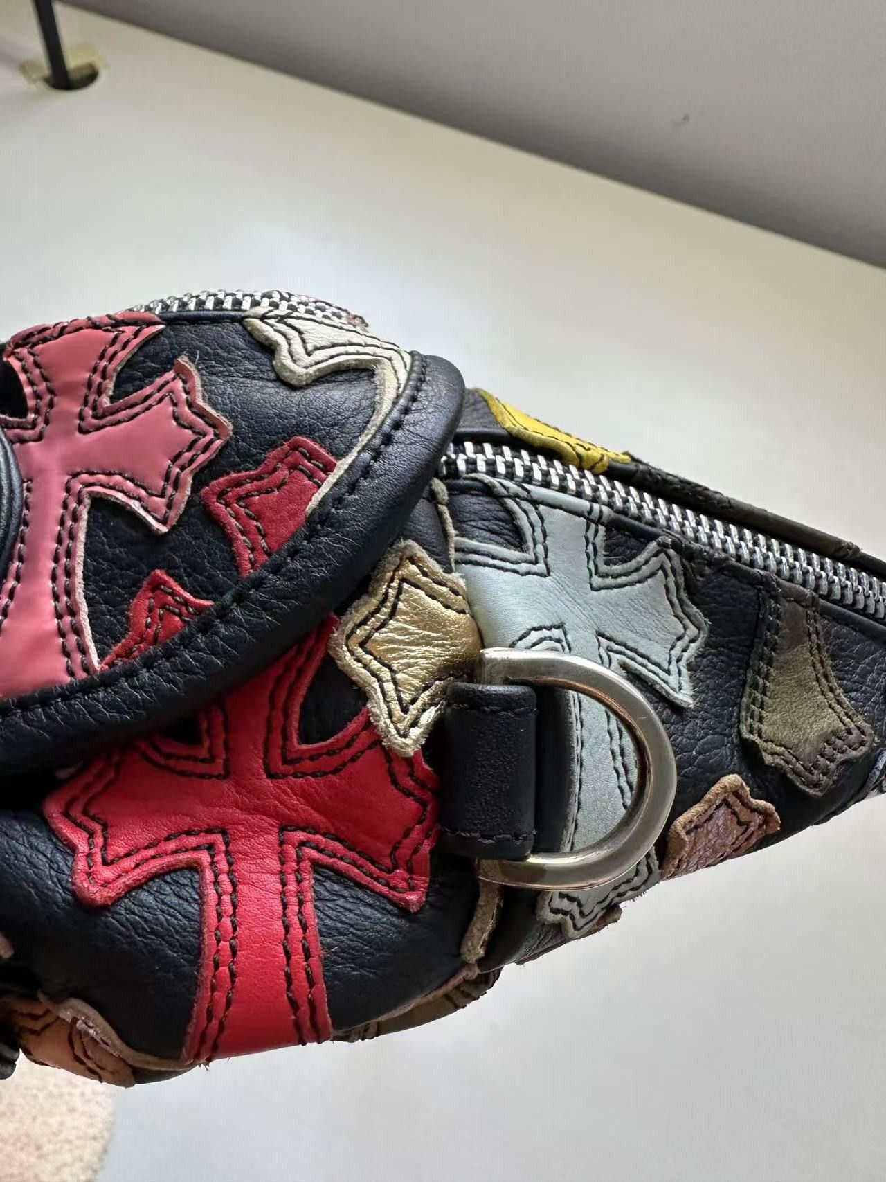 Chrome Hearts Chrome Hearts Multicolor Special Cross Patch Snat Bag Size ONE SIZE - 8 Thumbnail
