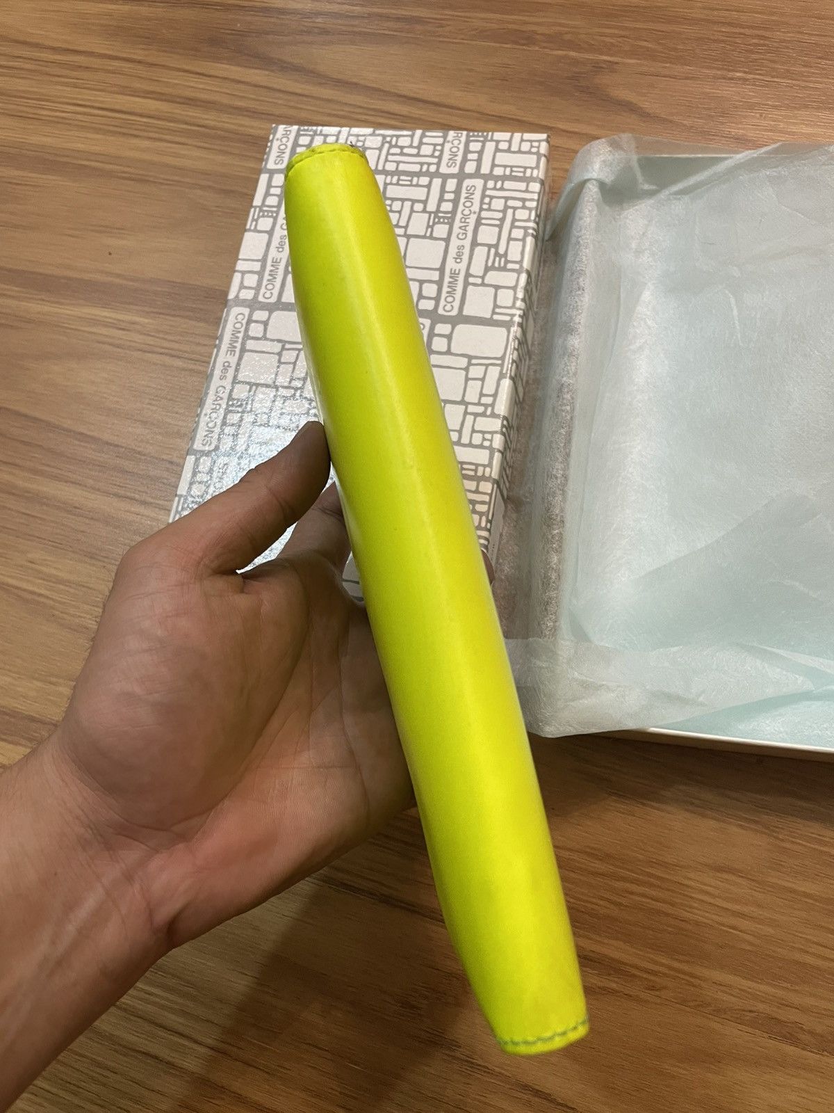Comme des Garcons SS16 Comme des Garçons ‘Super Fluo’ Leather Long Wallet Size ONE SIZE - 5 Thumbnail