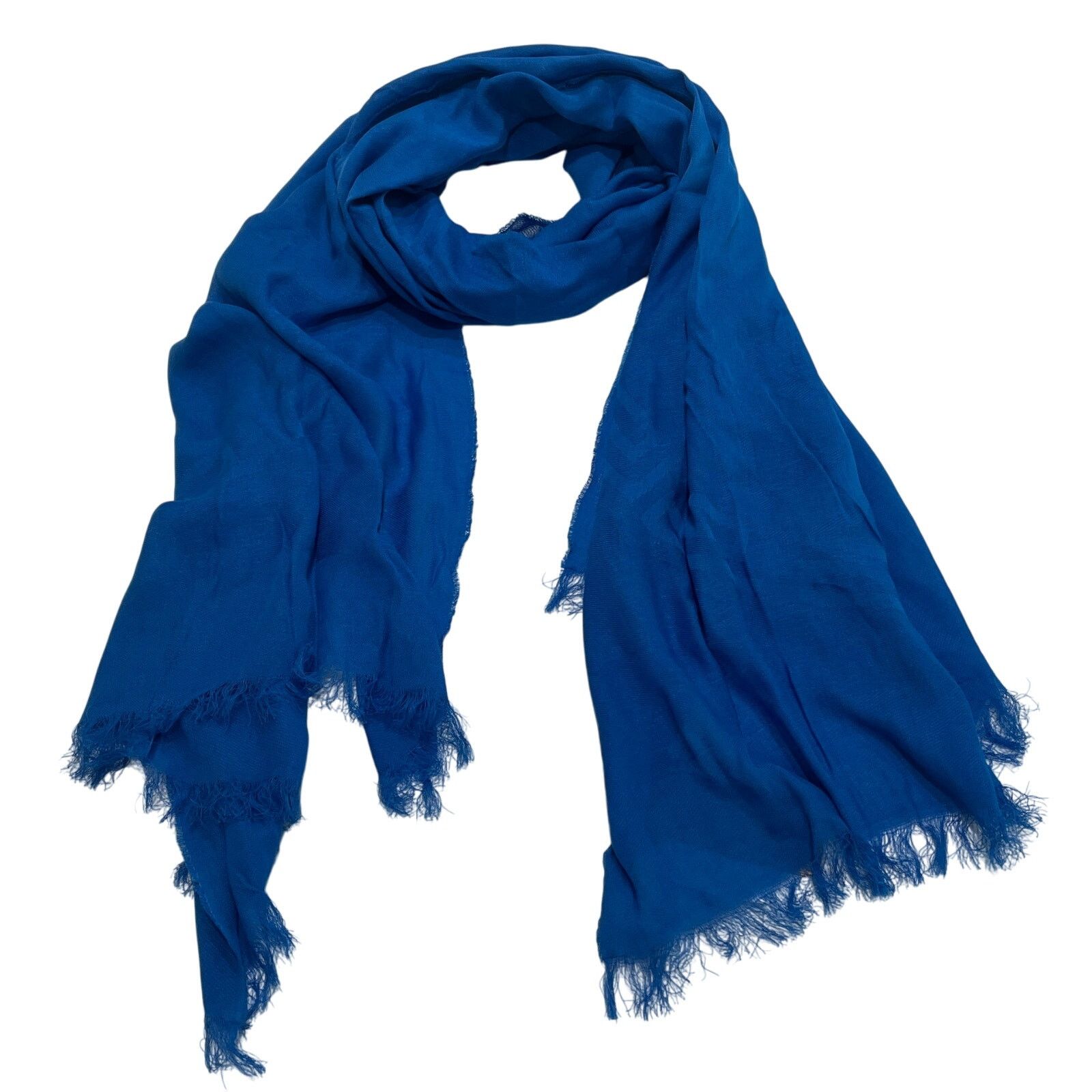 9-15(3) VERSACE Scarf Blue