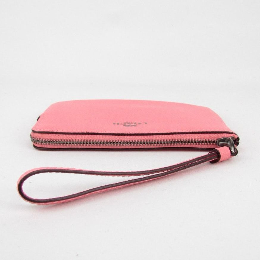 Coach Coach Crossgrain Leather Corner Zip Wristlet Size ONE SIZE - 5 Thumbnail