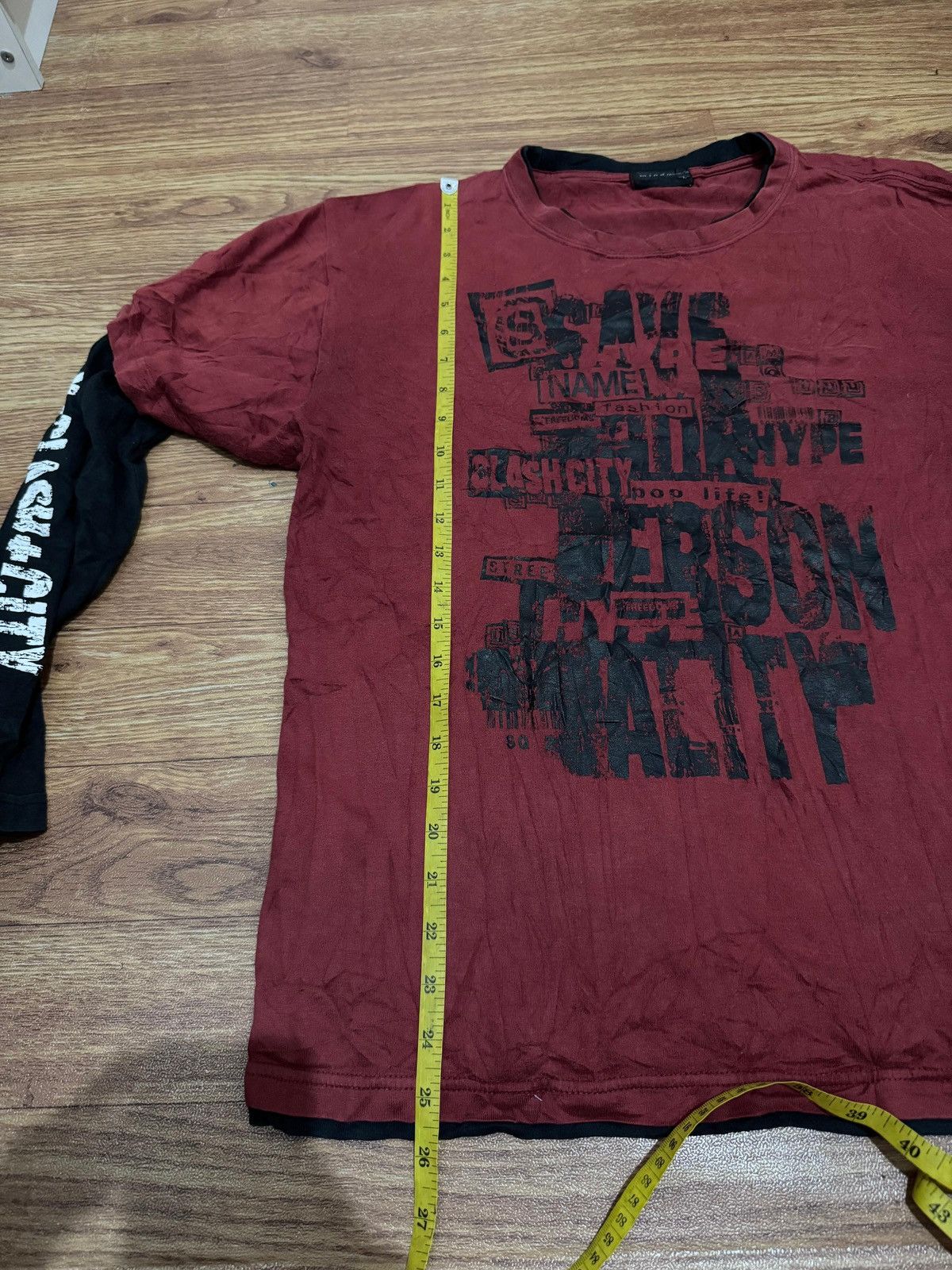 Hysteric Glamour Y2k Mind games 2 layer ifsixwasnine longsleeve Size US L / EU 52-54 / 3 - 8 Thumbnail