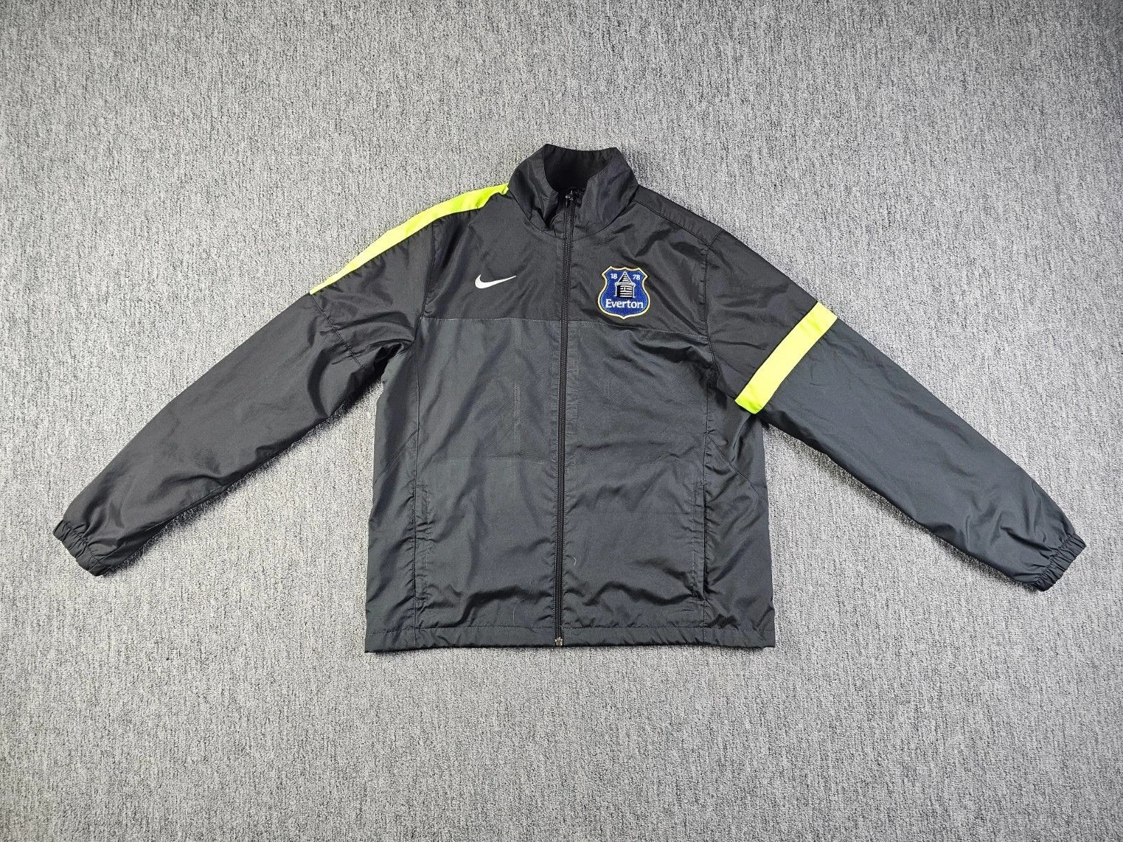 Nike Nike Everton FC Rain Jacket Men L Blue Chang 2013 2014 Size US L / EU 52-54 / 3 - 2 Thumbnail