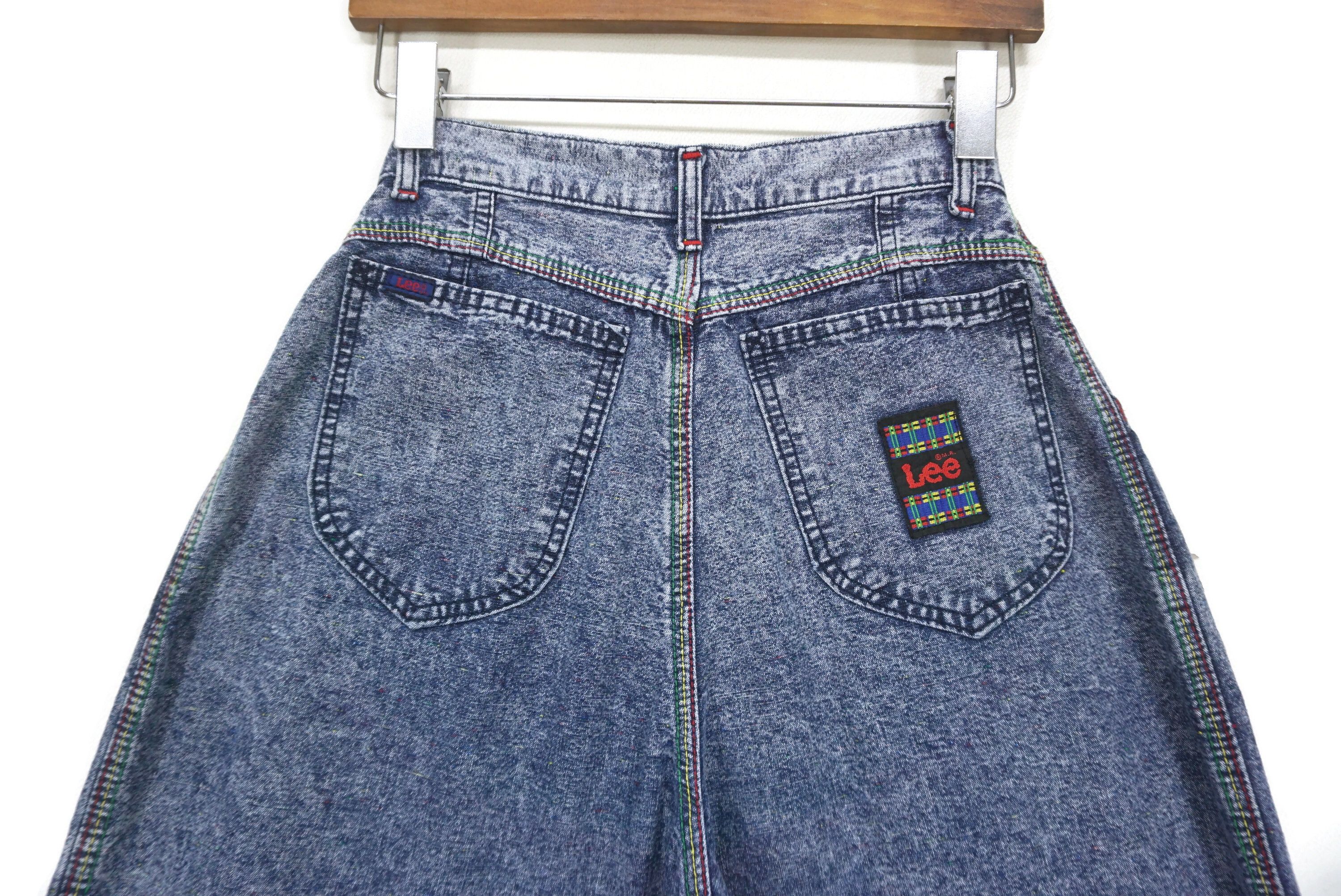 Lee Vintage Lee Jeans W26xL32.5 High-Waisted Balloon Wide-Leg Size 26" / US 2 / IT 38 - 7 Thumbnail