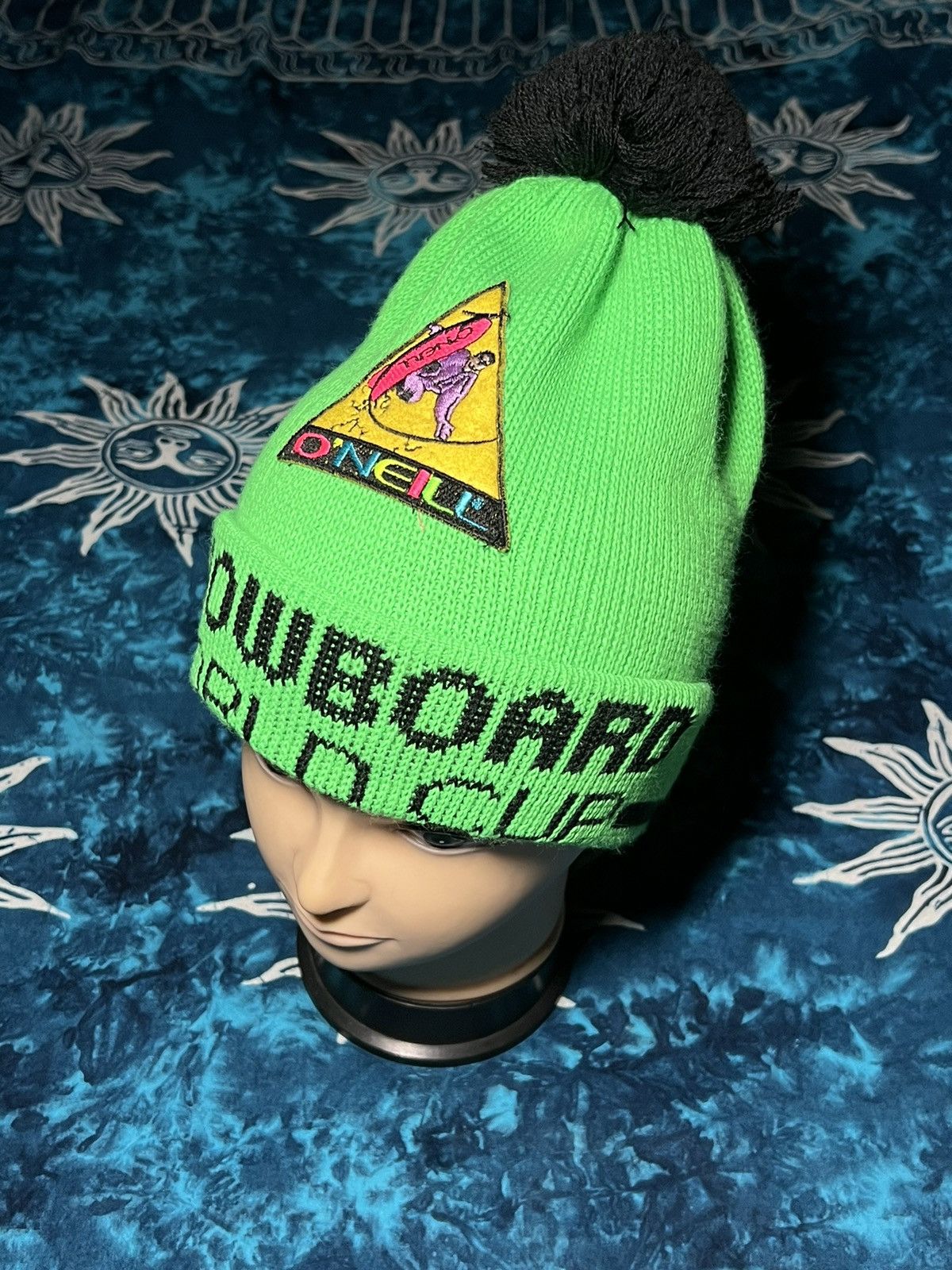 O'Neill 🔥Vintage Y2K 80s Oneill Snowboard Hat Winter Streetwear Size ONE SIZE - 4 Thumbnail