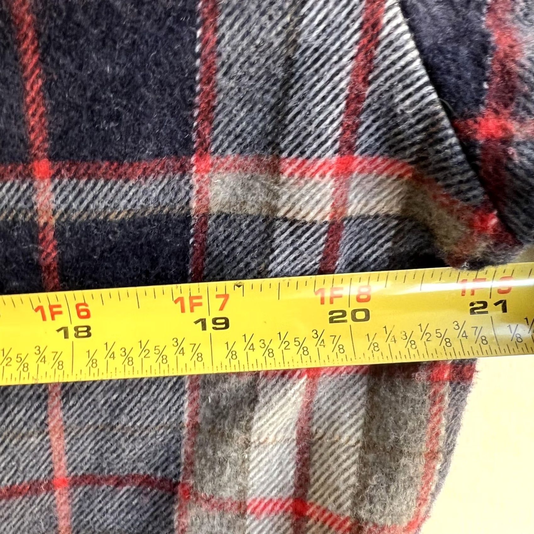 Wandler Chandler Flannel Shirt Mens M Blue Gray Plaid Long Sleeve Button Up Casual Size US M / EU 48-50 / 2 - 5 Thumbnail