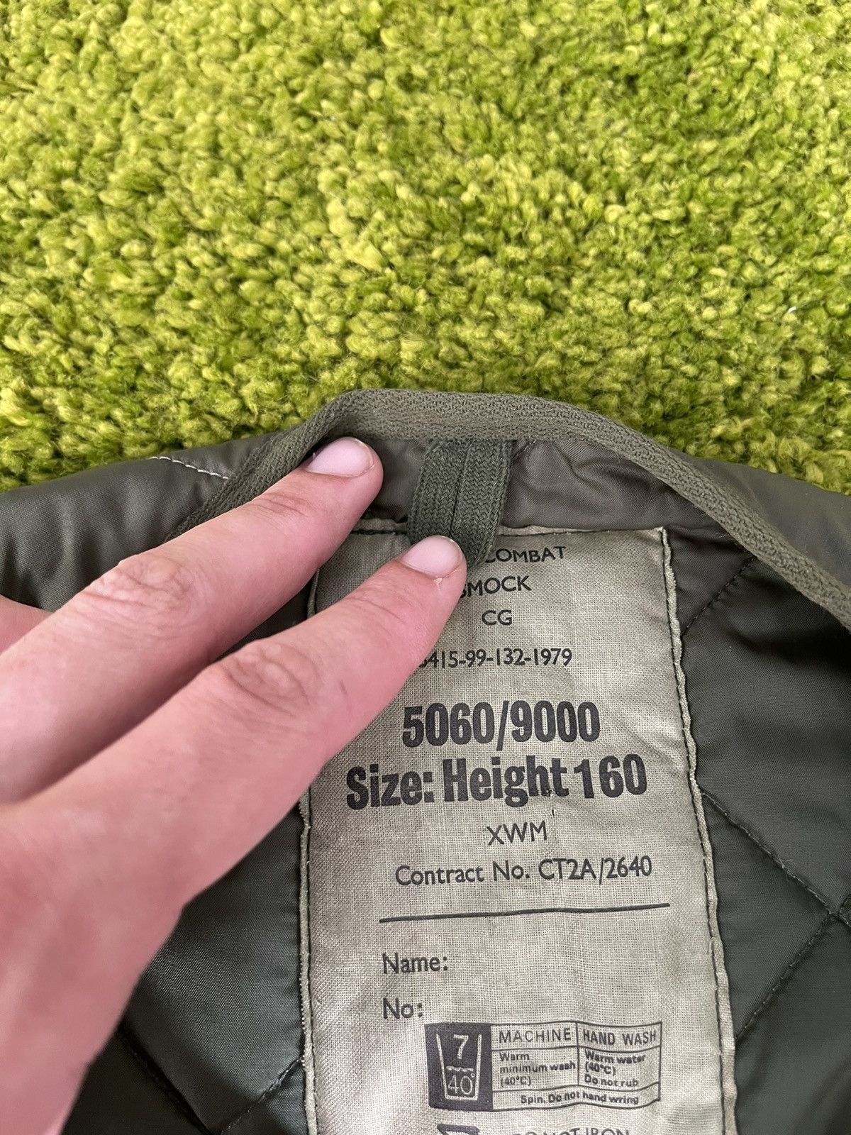 Vintage 🇺🇸 Liner combat smoke vintage quilted vest Size US M / EU 48-50 / 2 - 5 Thumbnail