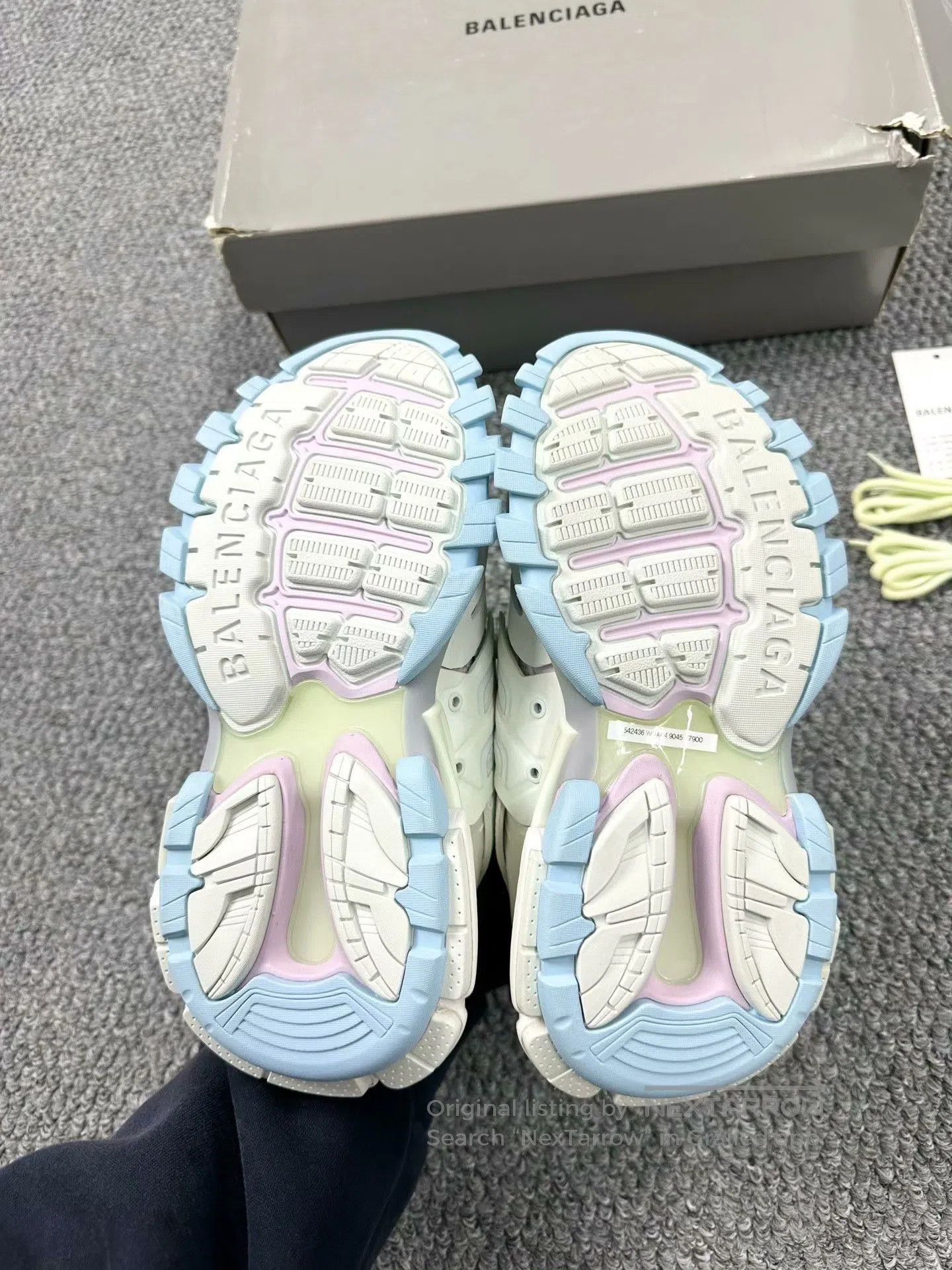 Balenciaga Balenciaga Track Macaron Sneakers. Size US 4 / IT 34 - 5 Thumbnail