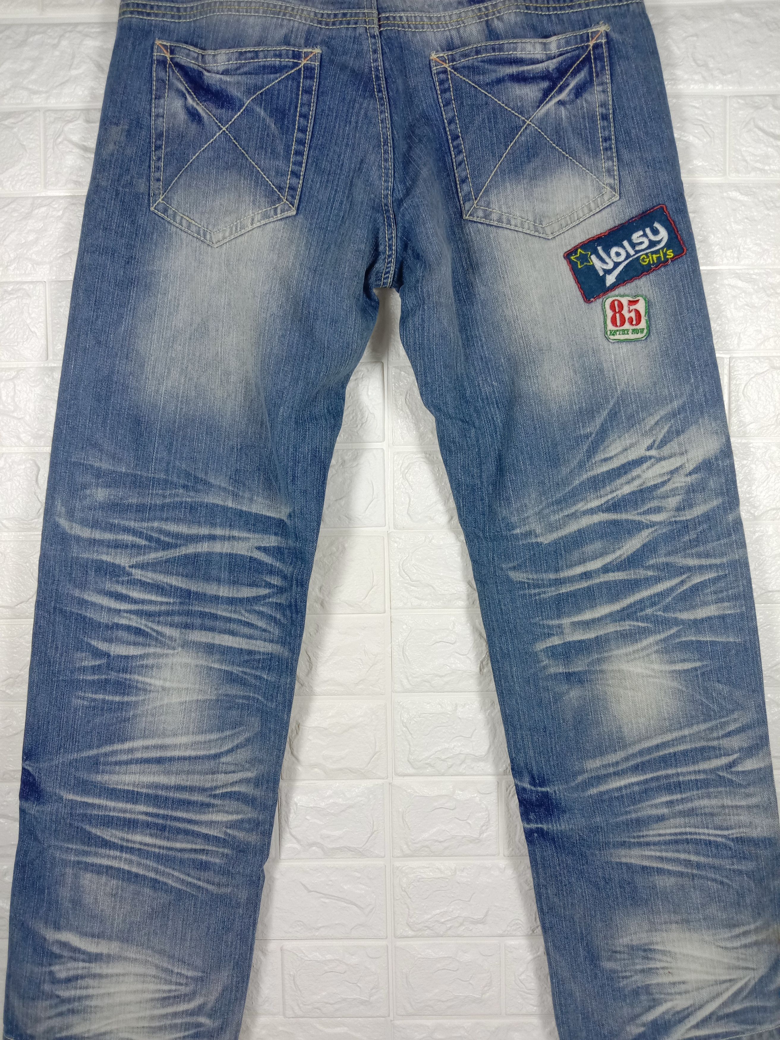 Japanese Brand Vintage Love Denim Patchwork Distressed Design Jeans Size US 34 / EU 50 - 7 Thumbnail