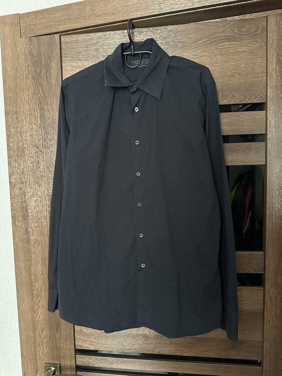 Prada Prada Milano Shirt Button Up Long Sleeve Size US M / EU 48-50 / 2 - 3 Thumbnail