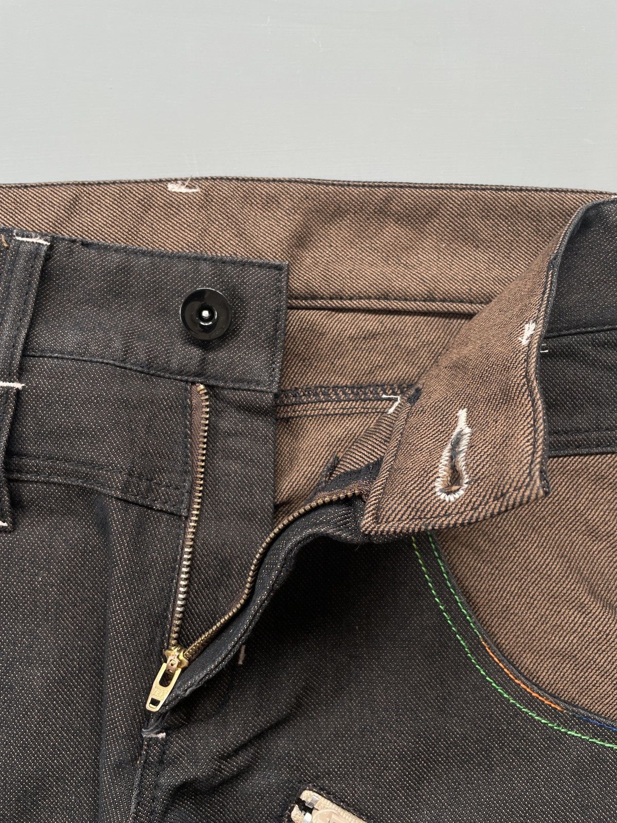 Japanese Brand Unbrand Straight Jeans (P121) Size US 31 - 7 Thumbnail
