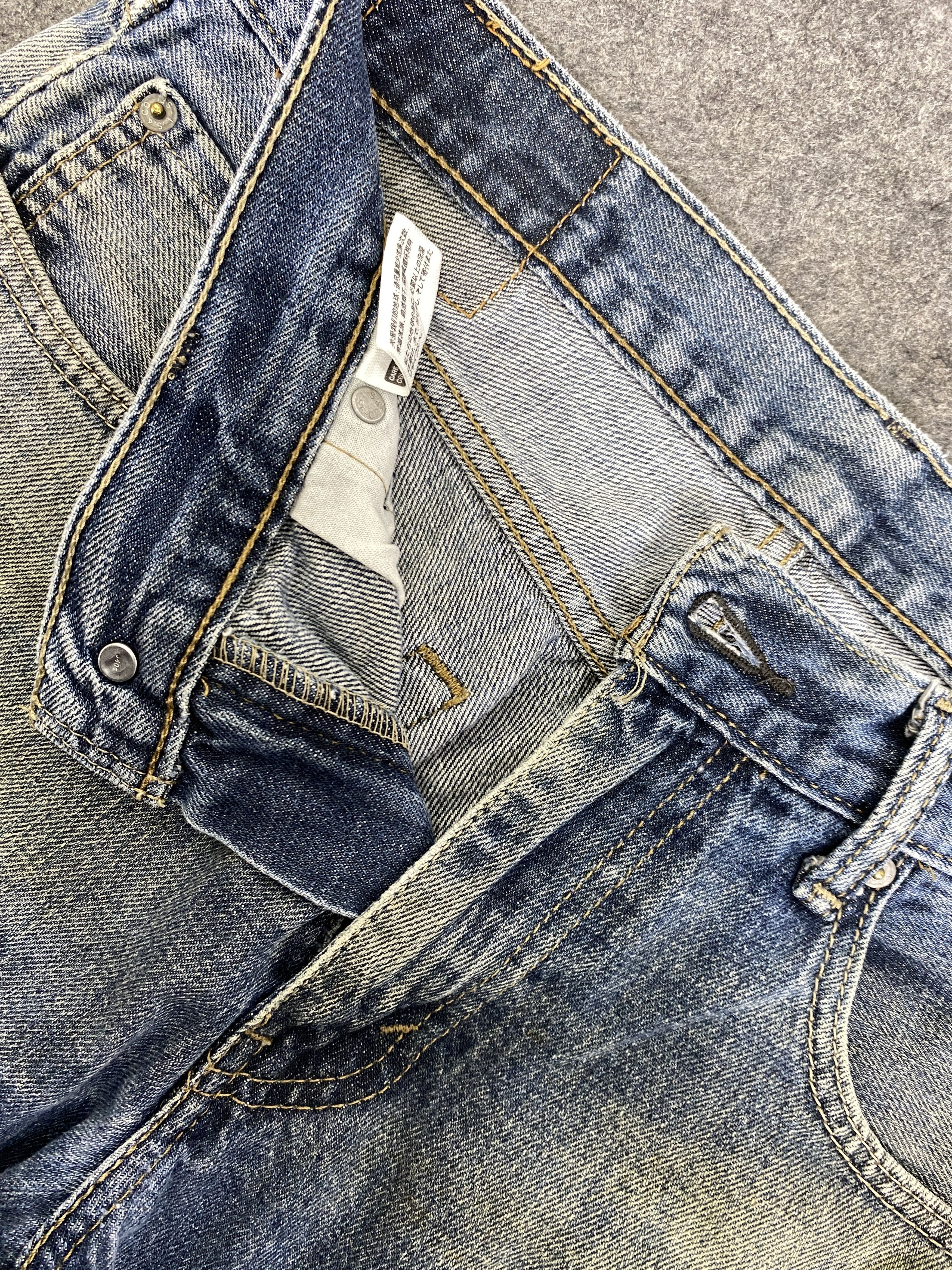 Levi's Dirty Blue Vintage Levis 527 Flare Jeans 33x28.5 - JN3164 Size US 33 - 7 Thumbnail