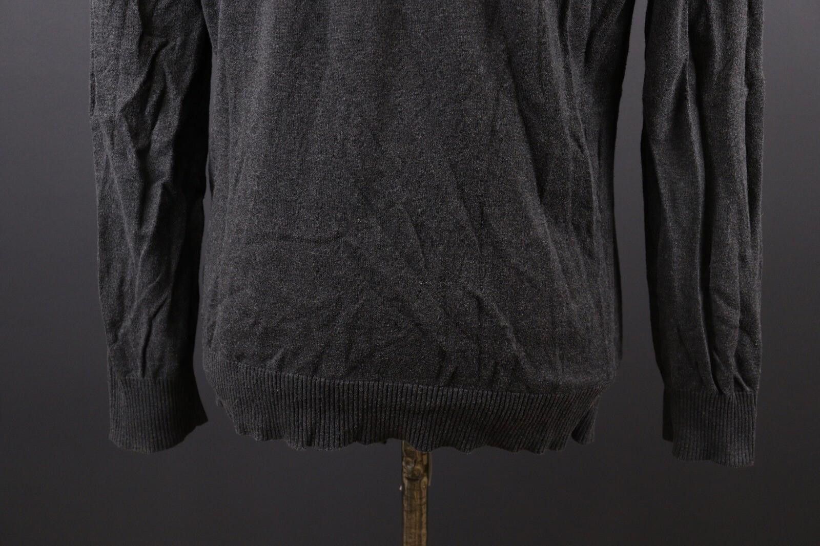 Naketano Naketano World Gray Cotton Knit Long Sleeve Sweater Size L Size US L / EU 52-54 / 3 - 9 Thumbnail
