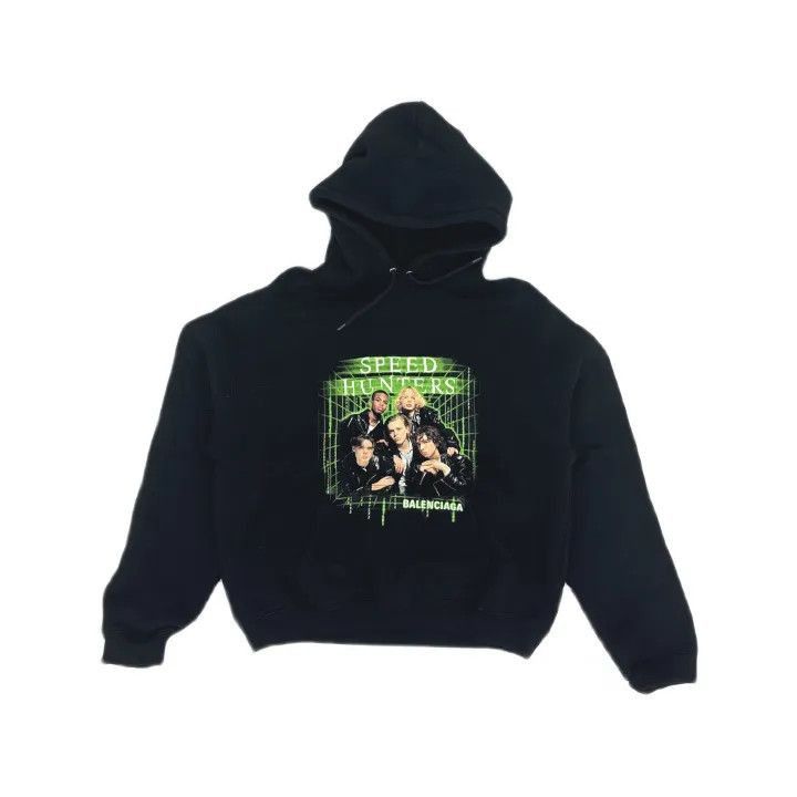 Balenciaga Balenciaga Balenciaga Graphic Print Long Sleeve Hoodie -25 Size US M / EU 48-50 / 2 - 2 Thumbnail